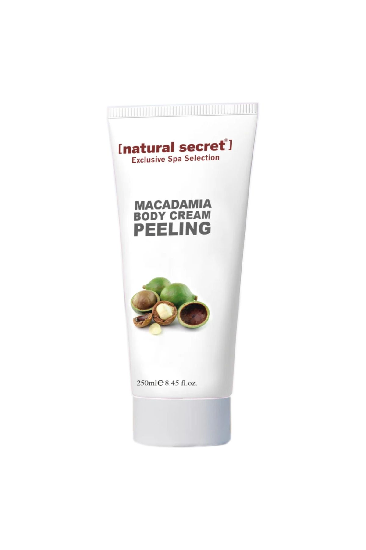 Natural Secret Makademya İçerikli Krem Peeling (Vücut İçin) / MACADAMIA BODY CREAM PEELING 250ml