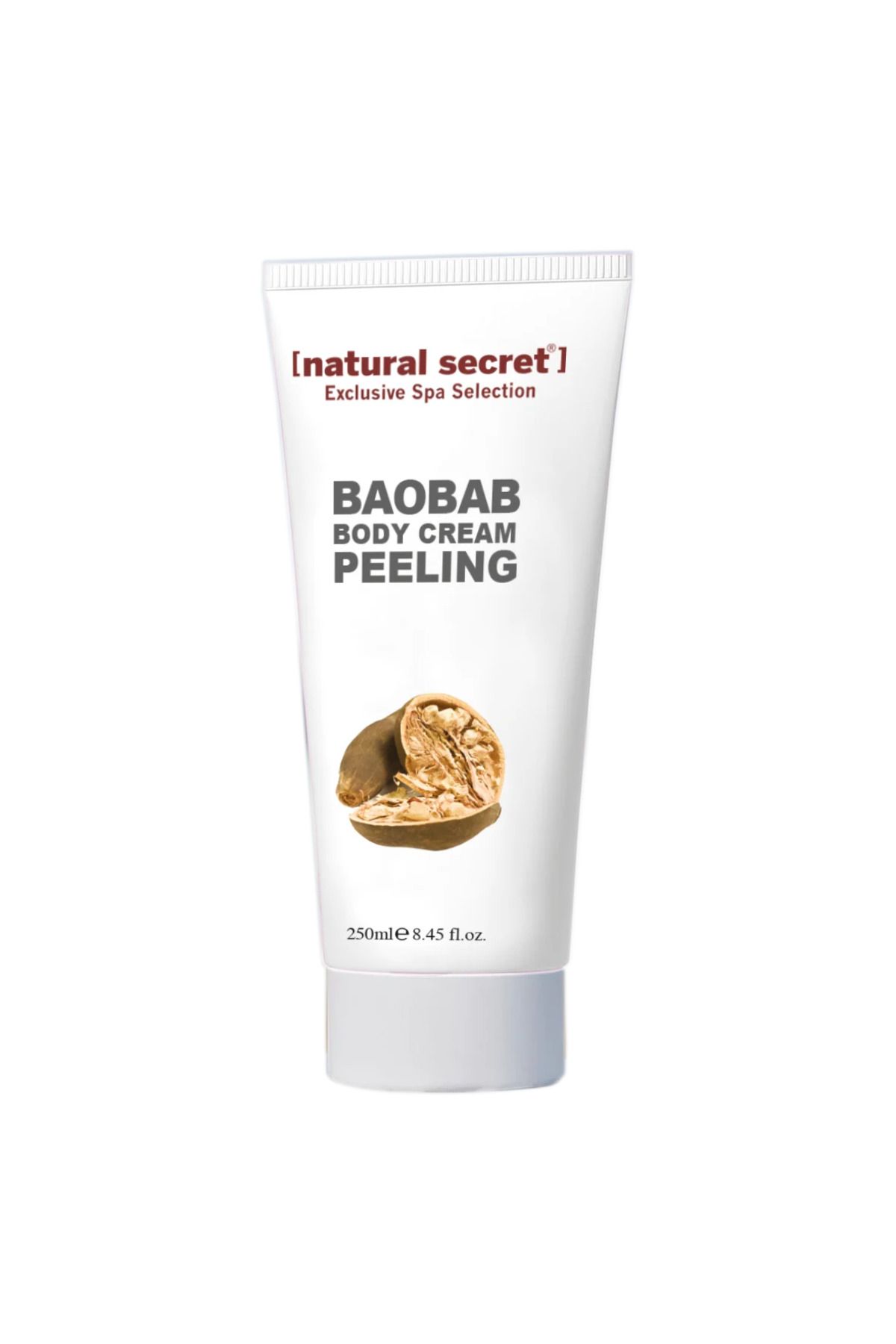 Natural Secret Baobab İçerikli Krem Peeling (Vücut İçin) / BAOBAB BODY CREAM PEELING 250ml