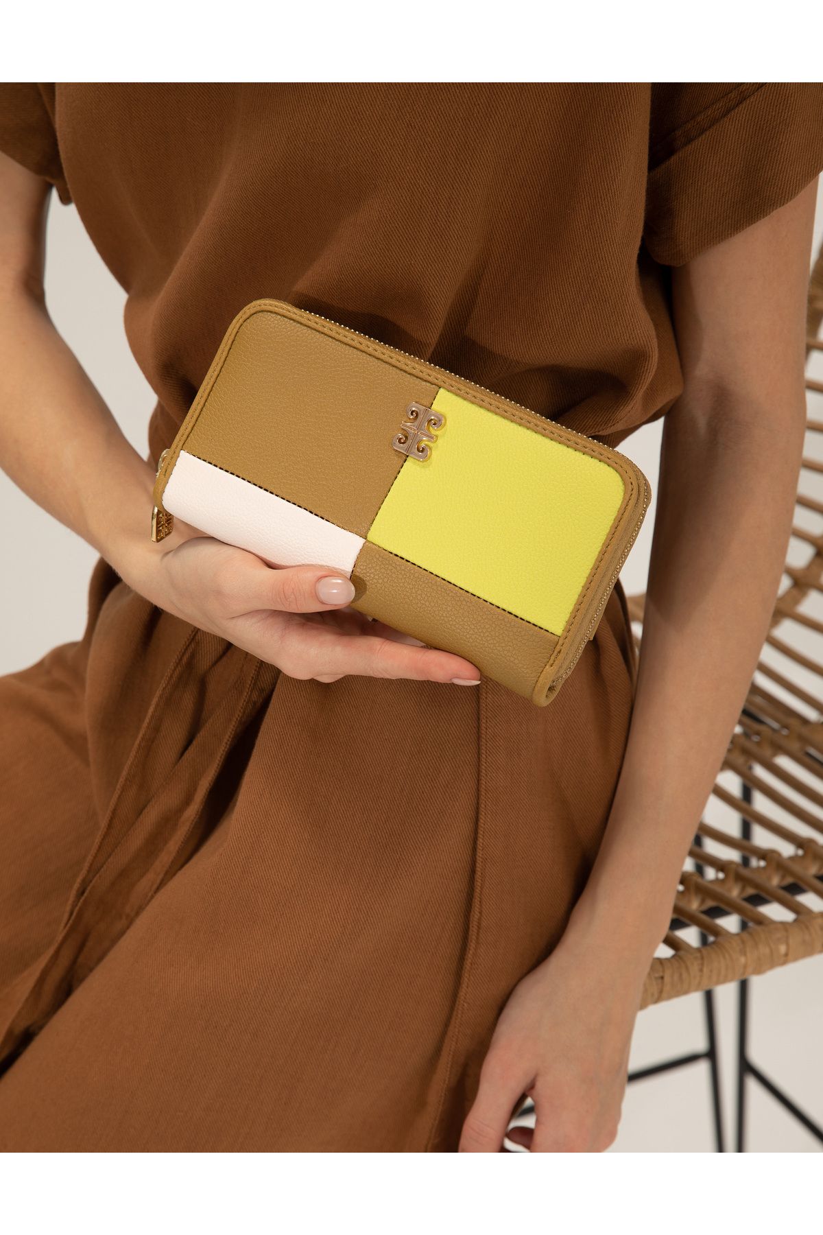 کیف پول سبز 50276403-VR232 Pierre Cardin