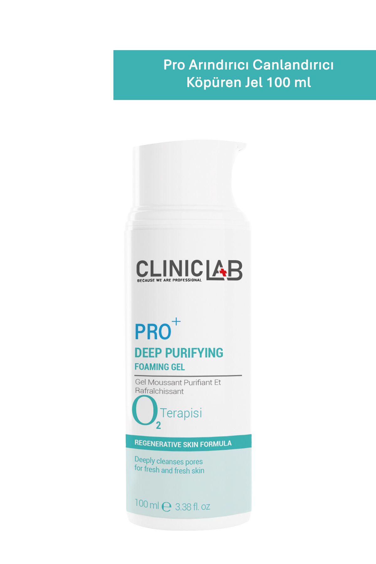 Cliniclab-Pro Purifying Revitalizing Foaming Gel 100 ml 1