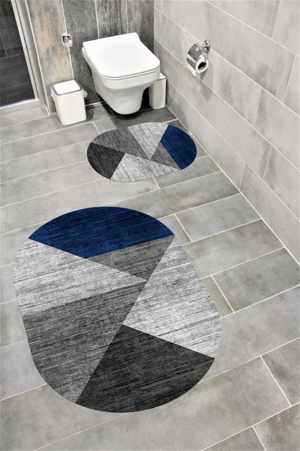Bordo Halı Su Emici Yumuşak Kaymaz Taban Sünger Dolgulu Yıkanabilir Dekoratif Banyo Paspası-1210