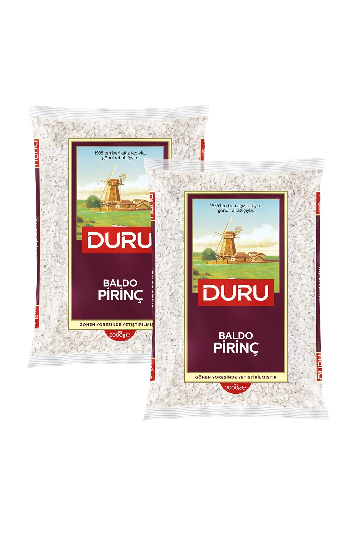 Duru Baldo Pirinç 2000 gr x 2 Adet