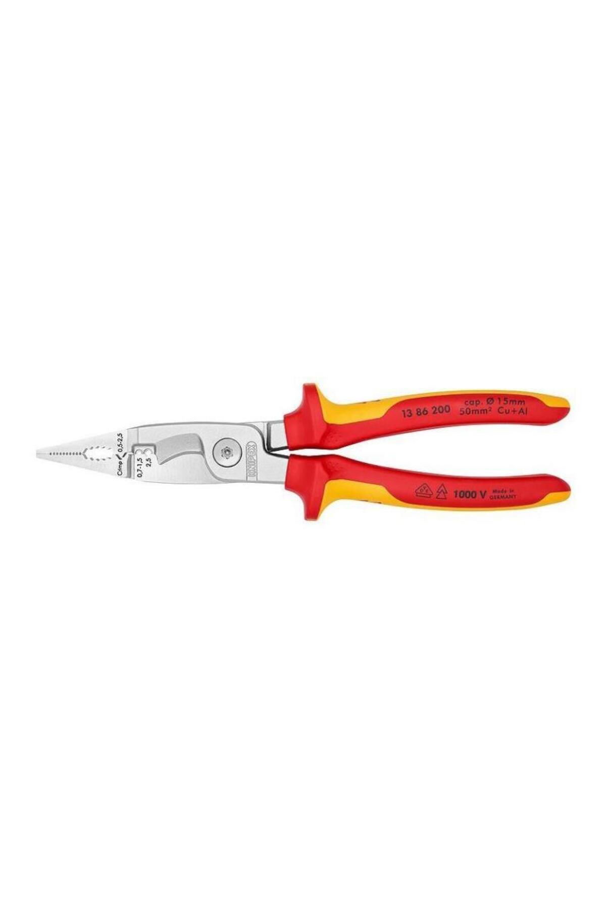 Knipex 1386200 Çok Fonksiyonlu Elektrikçi Pensesi - Fiyatı, Yorumları