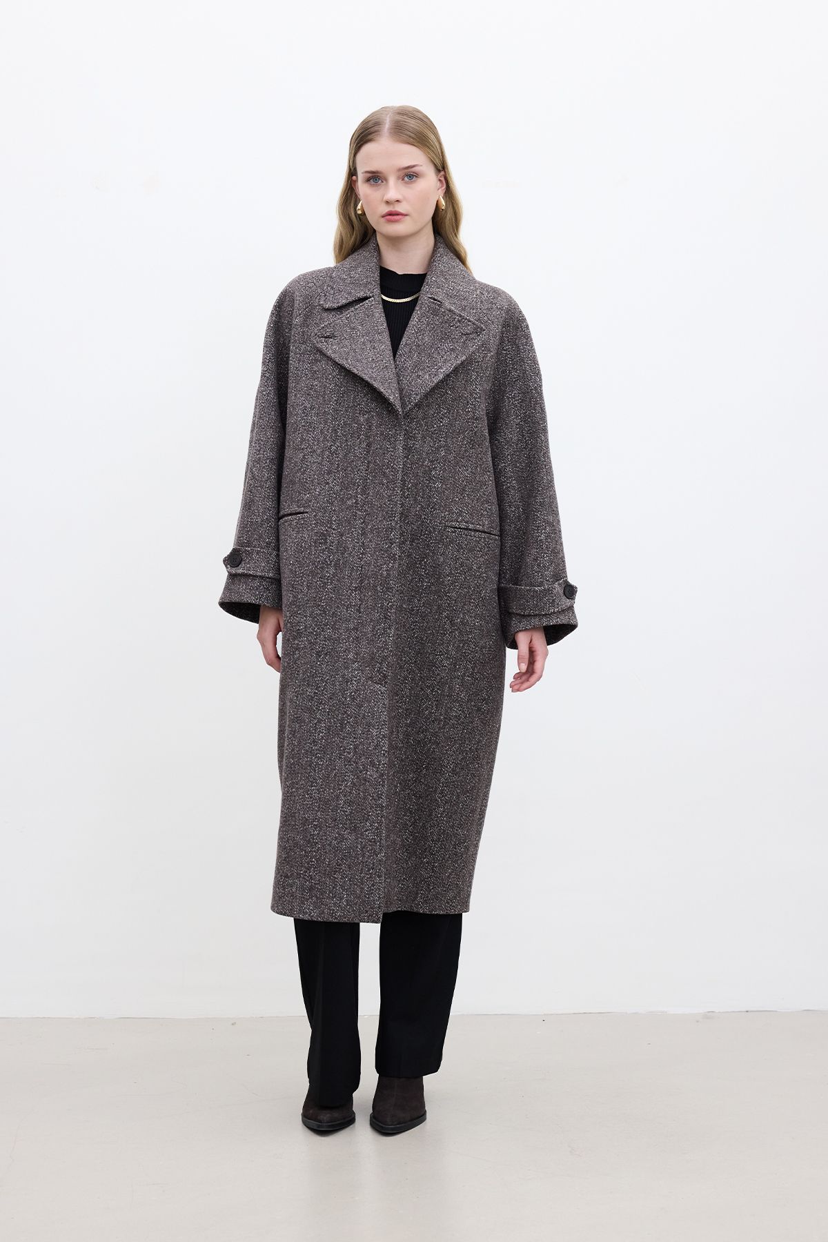 Manuka-Asymmetrical Closure - Cashew Coat Mink 7