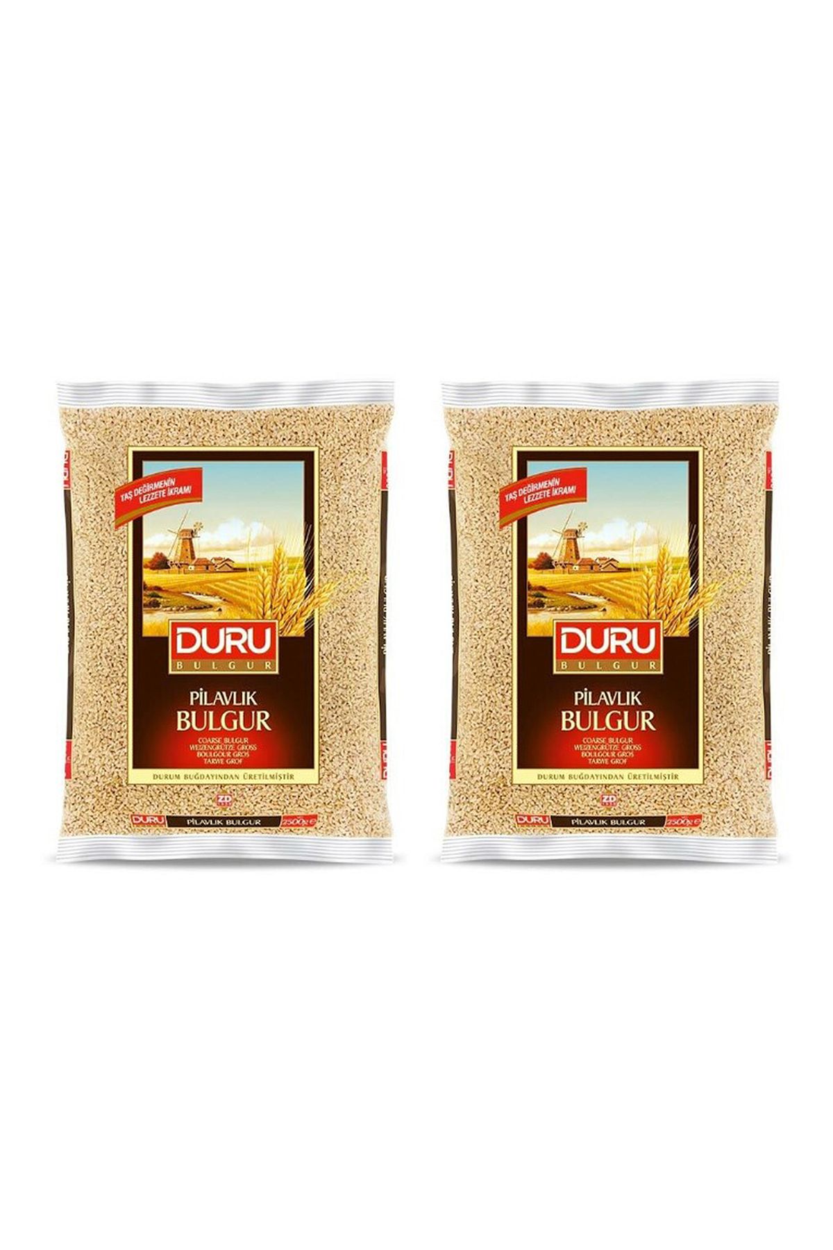 Duru Pilavlık Bulgur 2500 gr x 2 Adet