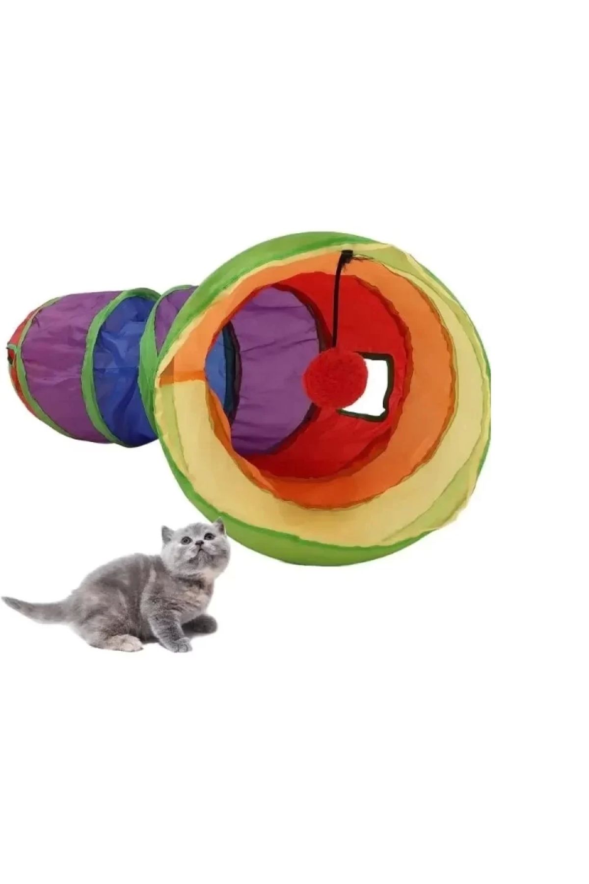 ÇERÇİCİ-Cat Play Tunnel 117 Cm 2