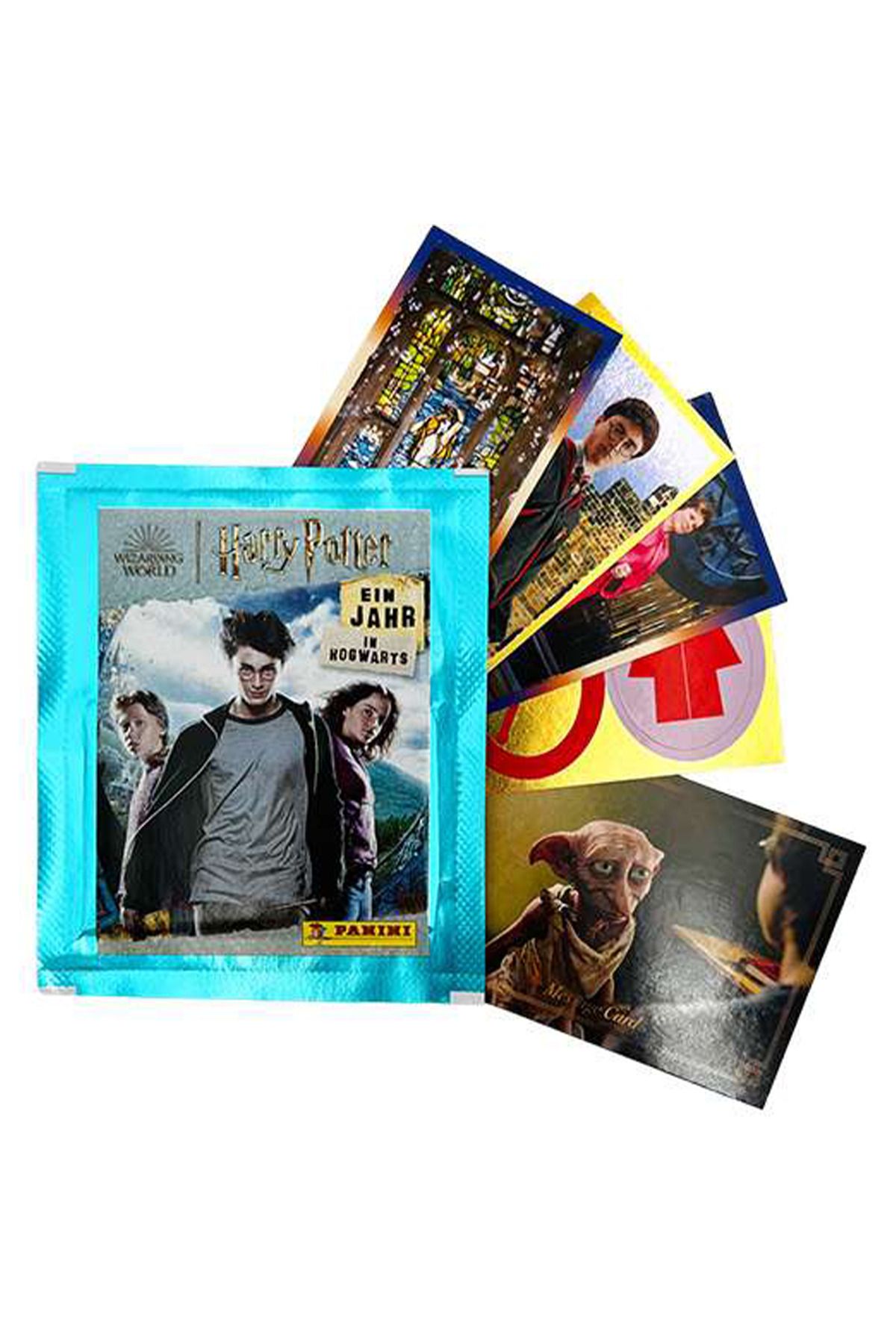 Panini-Harry Potter at Hogwarts 1 Year Sticker Set 20 Pack (20 Pack= 40 Stciker+ 20 Cards) 5