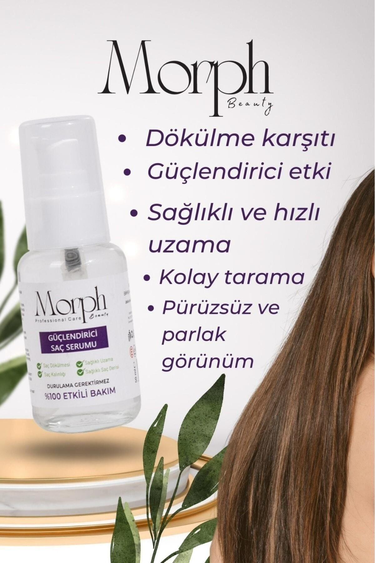 morphbeauty Hızlı Saç Uzatma,saç Dökülmesine Karşı, Saç Teli Güçledirici Ve Kalınlaştıran, Saç Serumu 50 Ml-5