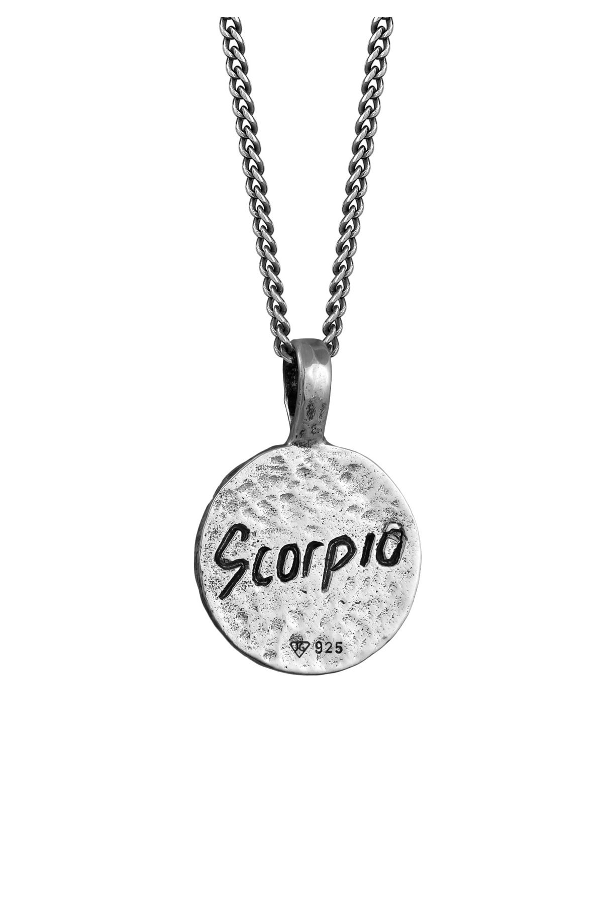HAZE & GLORY-Halskette Hg - Herrenkette mit Anhänger aus 925 Sterling Silber, Herrenschmuck, Silber 3