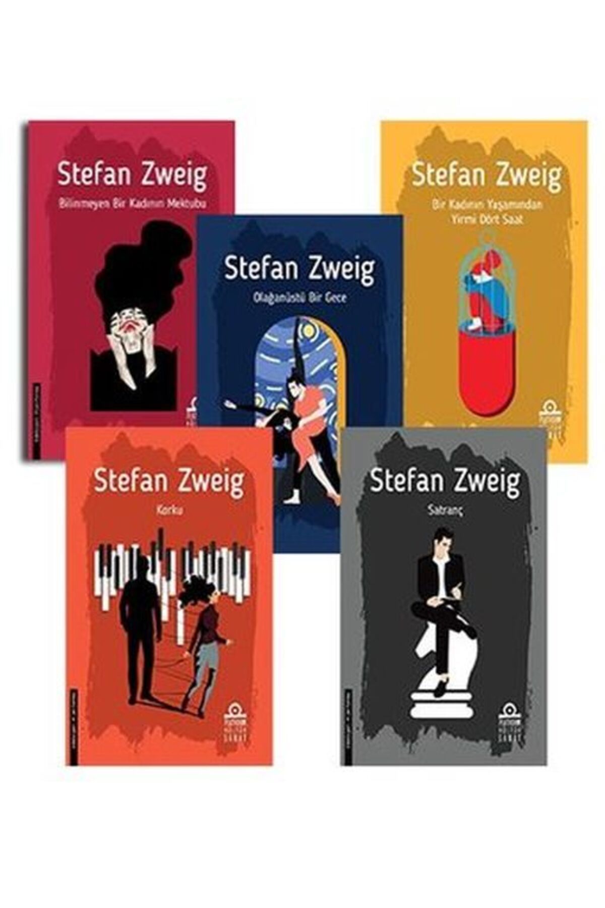 Platform Kültür Sanat Yayınları Stefan Zweig Set (5 Kitap Takım)