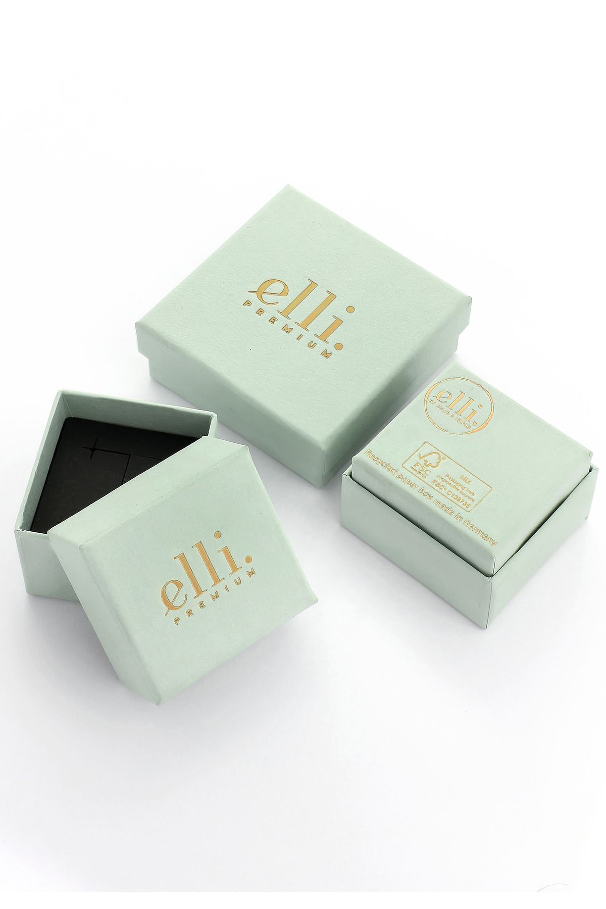 ELLI-Damen-Halskette mit rotem Granat-Cabochon-Schliff – Strass, Kettenglied, 925er Sterlingsilber 6