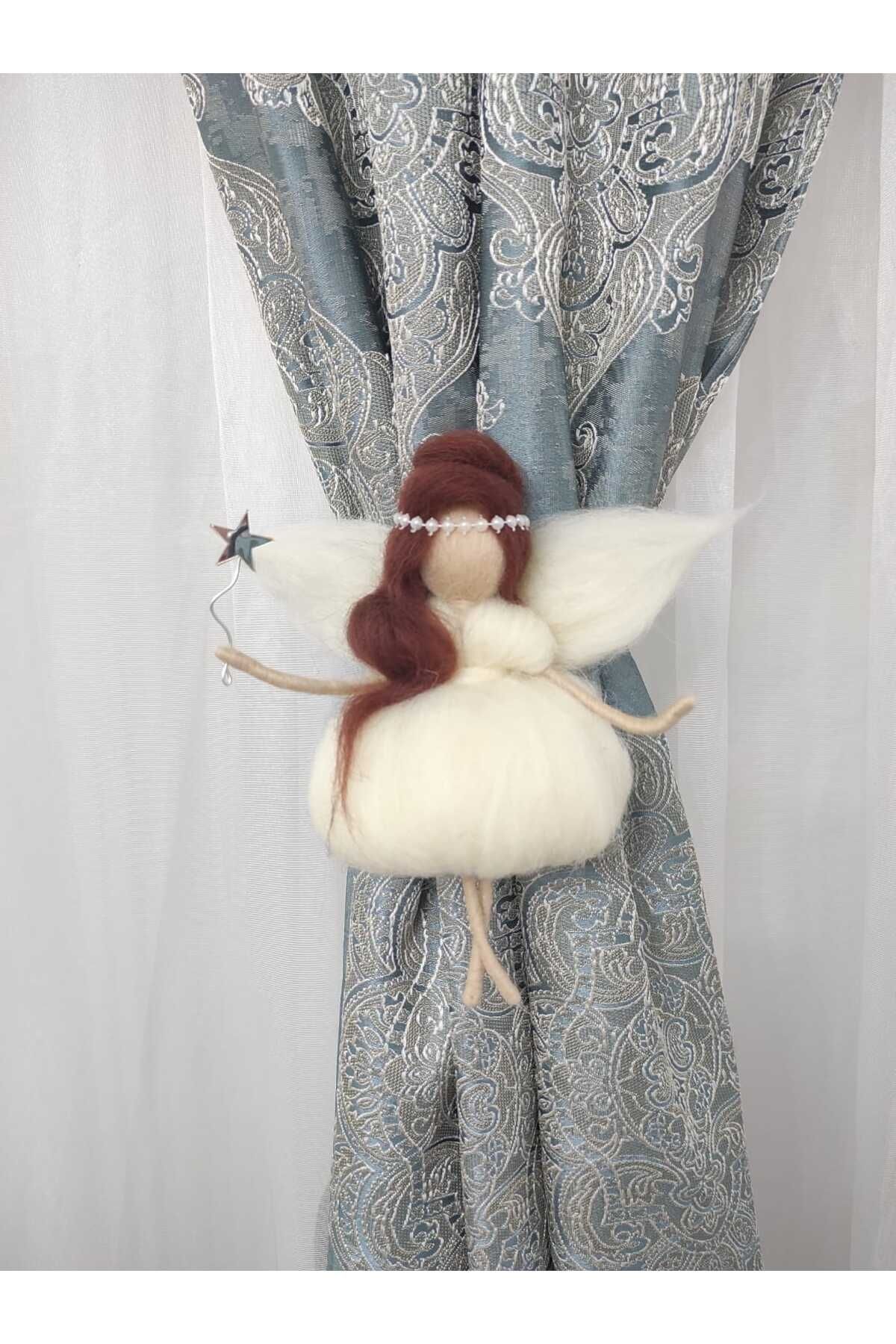 AFRALYAHOME peri kızı perde süsü, bebek çocuk odası perde bağlama aksesuarı, peri kızı çocuk odası aksesuar fotoğrafı 2 (önizleme)