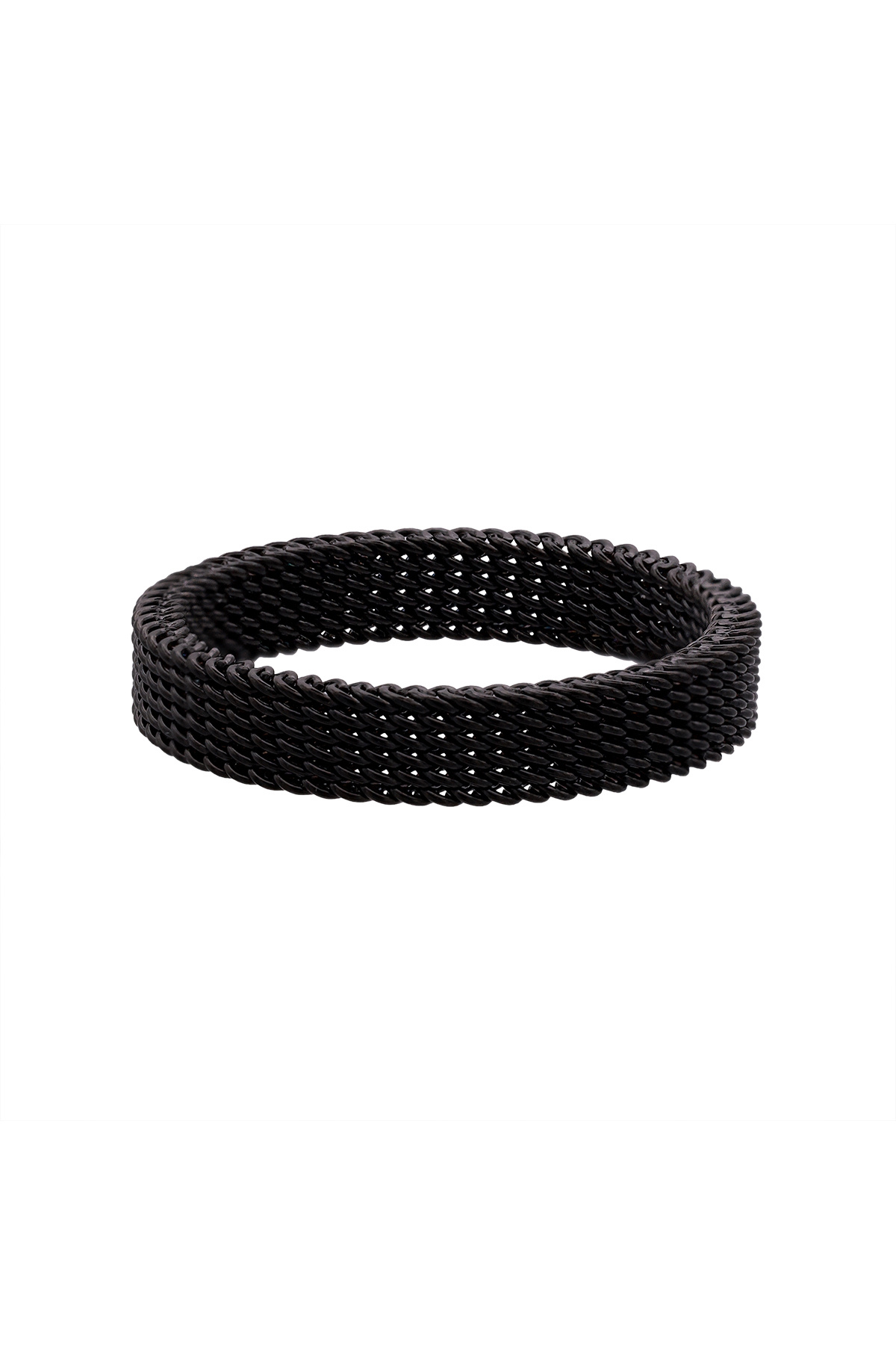 Heideman-elastischer Mesh-Ring Timon schwarz farben Basic 4