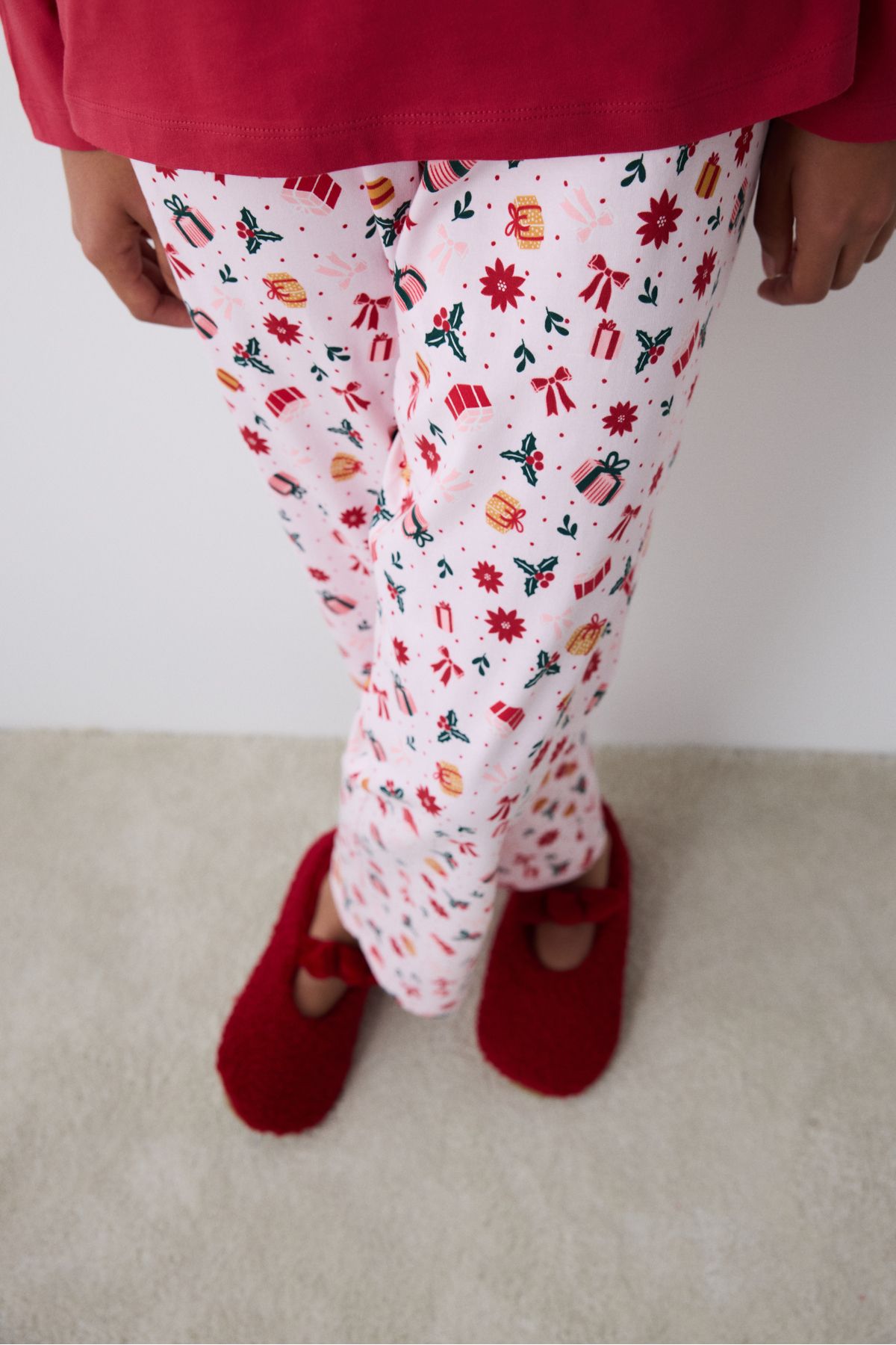 Penti-Happy&Merry Red Pants Pajama Set 4