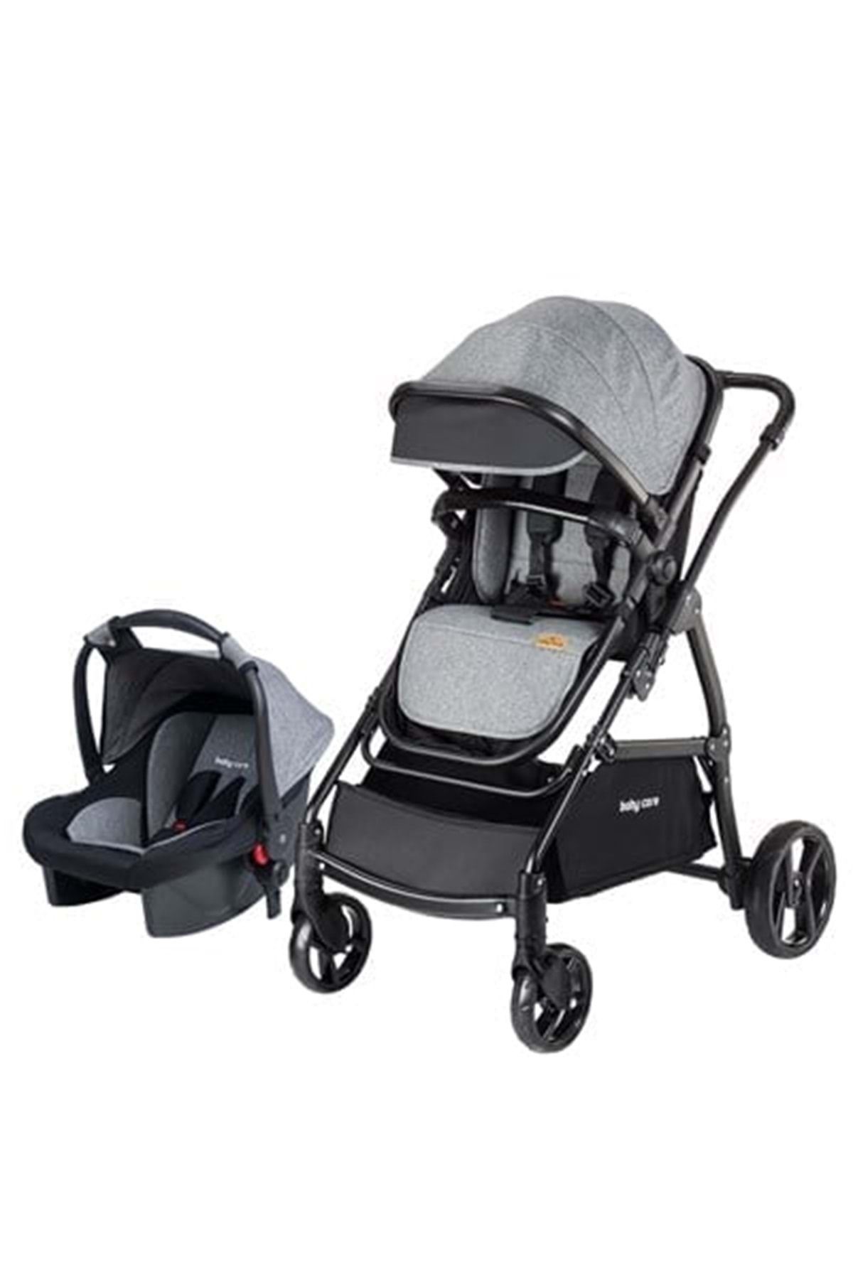 Baby Care BC-315 Safari Pro Travel Bebek Arabası & Puset Gri (BC-315-D)