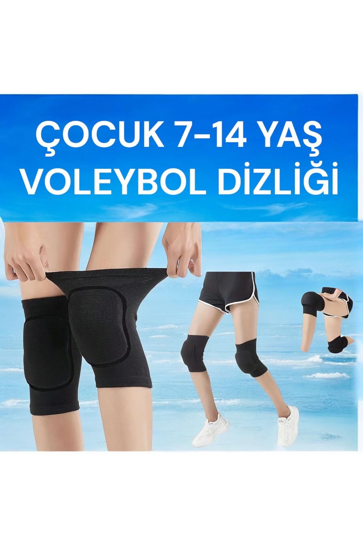 Gök Sports Çocuk Voleybol Dizlik Dizlik Kaleci Dirseği