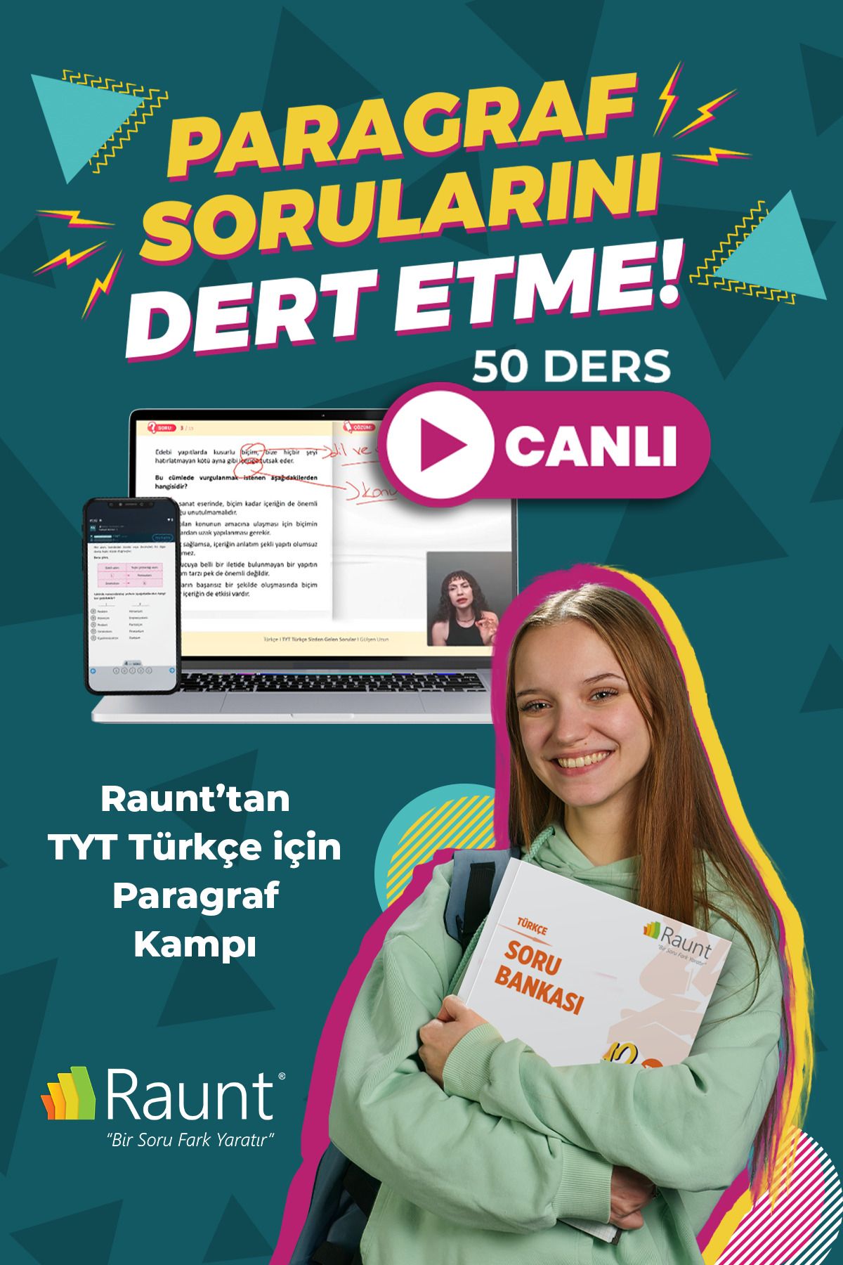 Raunt Canlı TYT Paragraf Kampı