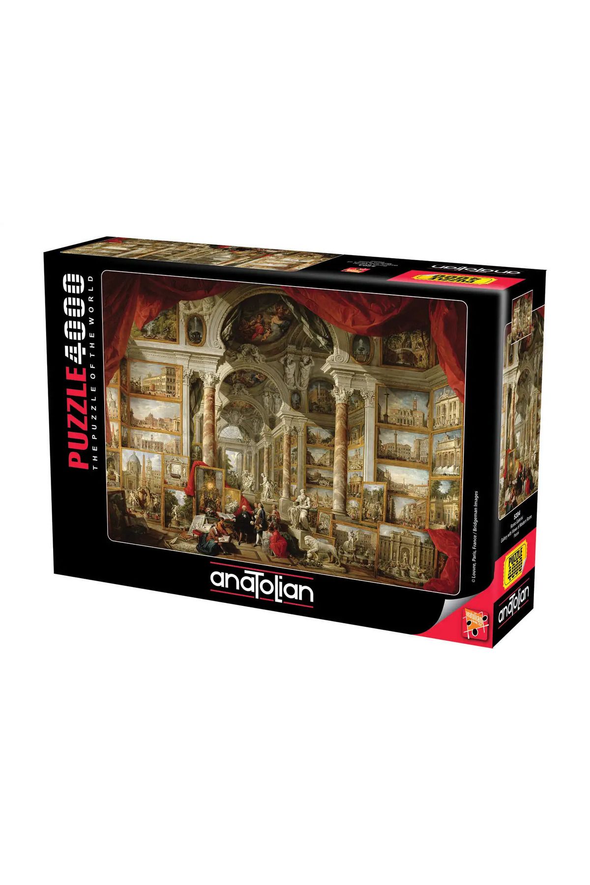 پازل ۴۰۰۰ تکه گالری رم | برند Anatolian | ابعاد ۱۳۲×۹۶ سانتی‌متر  Anatolian Puzzle Anatolian Puzzle Anatolian Puzzle
