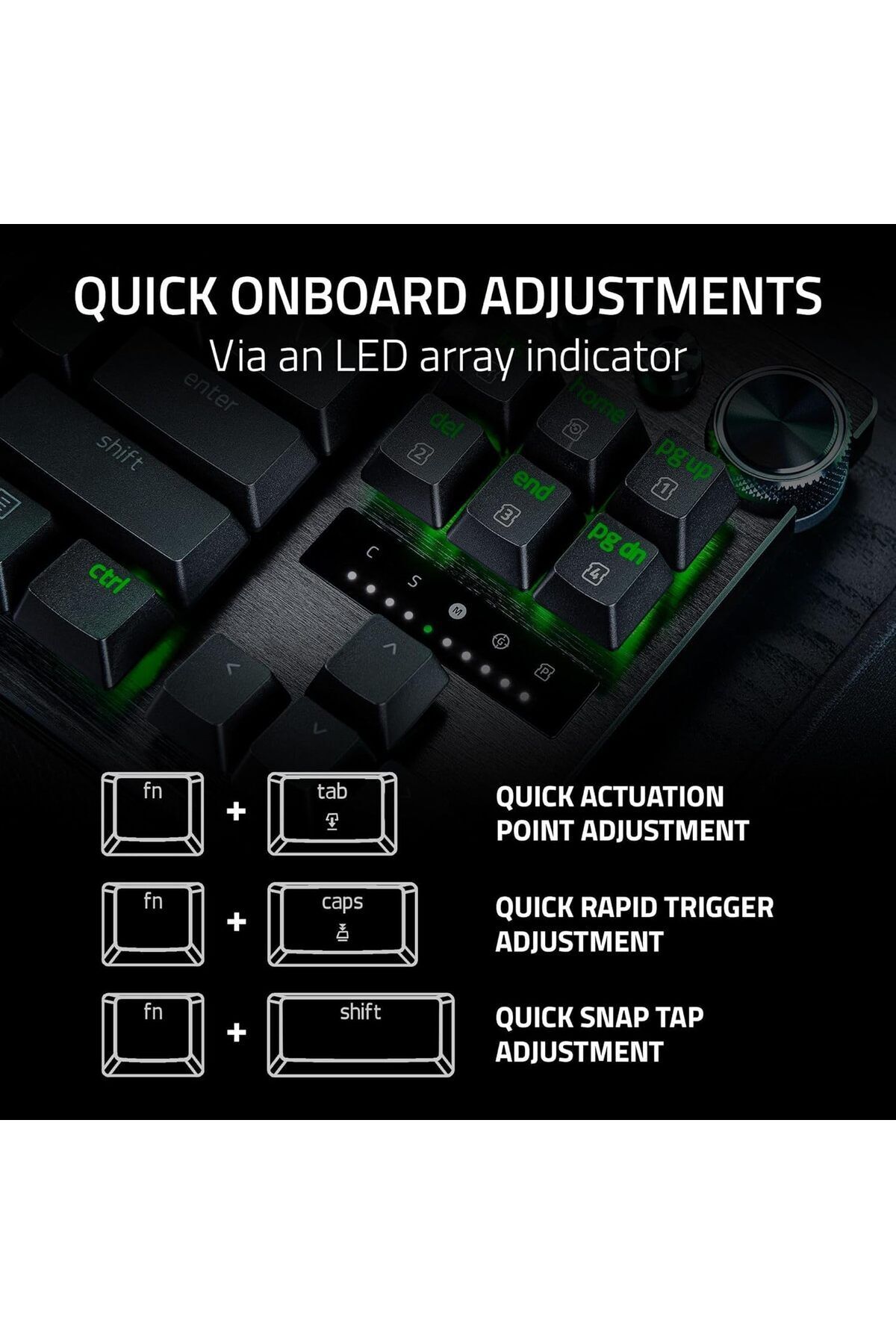 RAZER-Huntsman V3 Pro TKL Gaming Keyboard: Analog Optical Switches 5