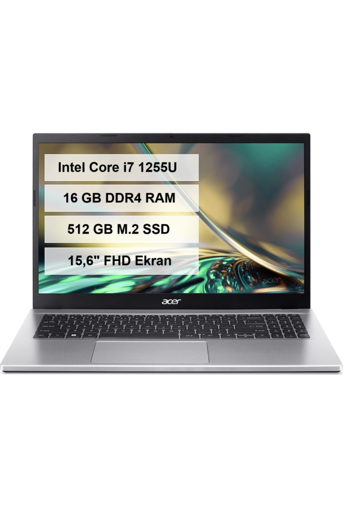 ACER Aspire 3 A315-59-79U8 Intel Core i7 1255U 16GB 512GB SSD