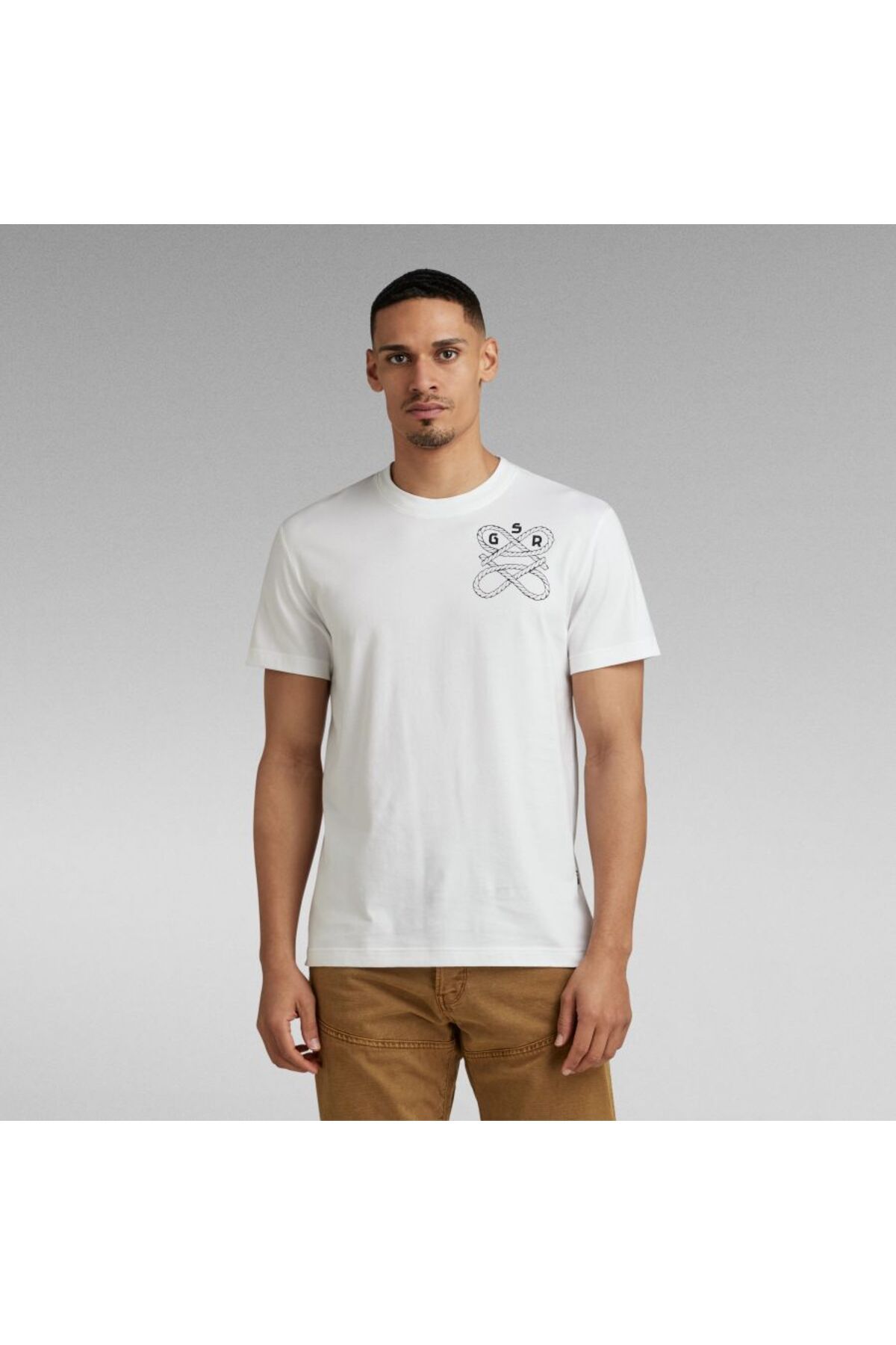 تی شرت سفید مردانه G STAR RAW توری اورجینال G-STAR RAW