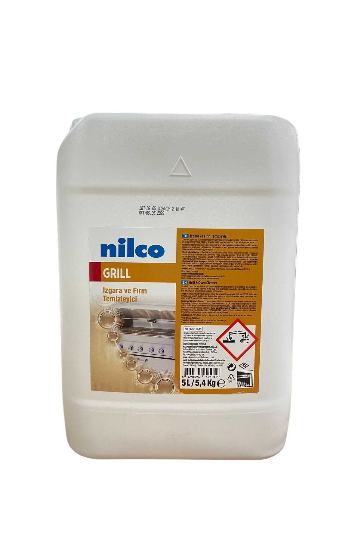 nilco NİLCO GRILL YAĞ ÇÖZÜCÜ (5 Lt)