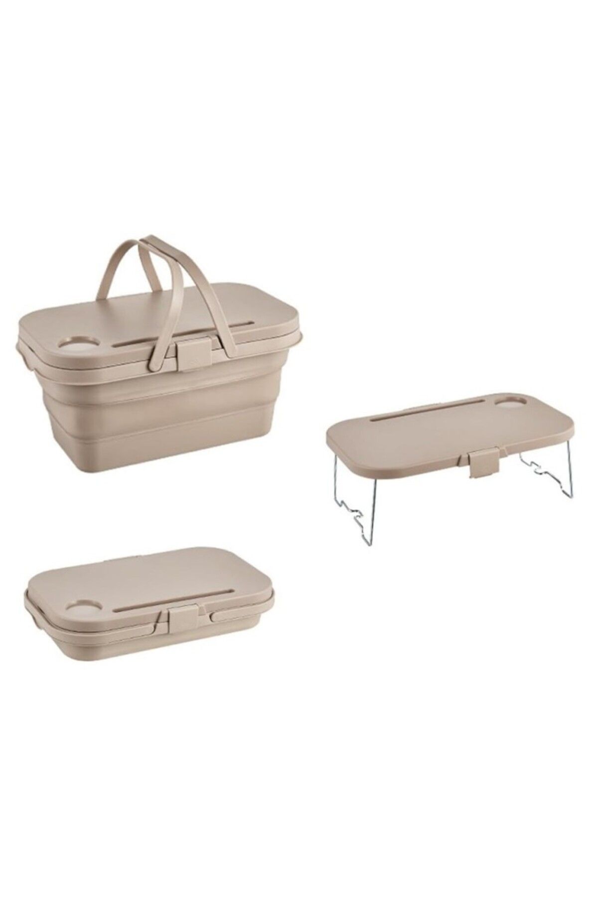 STARSTUFFS-Portable Picnic Table and Basket Set 4