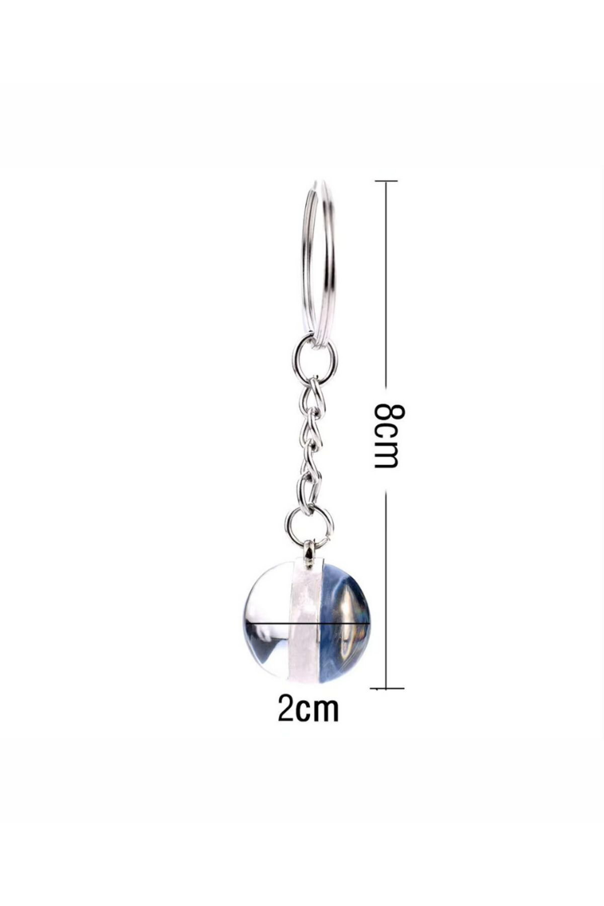 BEGİNSARF-Red Planet Keychain - Mars Model 2