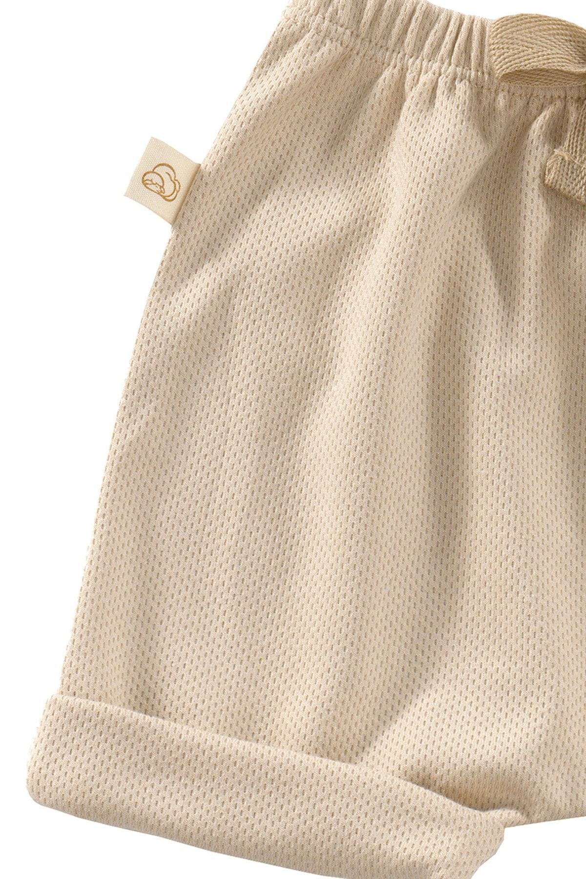 tinylamb Elation Filbert - 2 Parça Kısa Kollu Bebek Yazlık Bodysuit Ve Şort Seti - Unisex Yazlık Bebek Seti fotoğrafı 7 (önizleme)