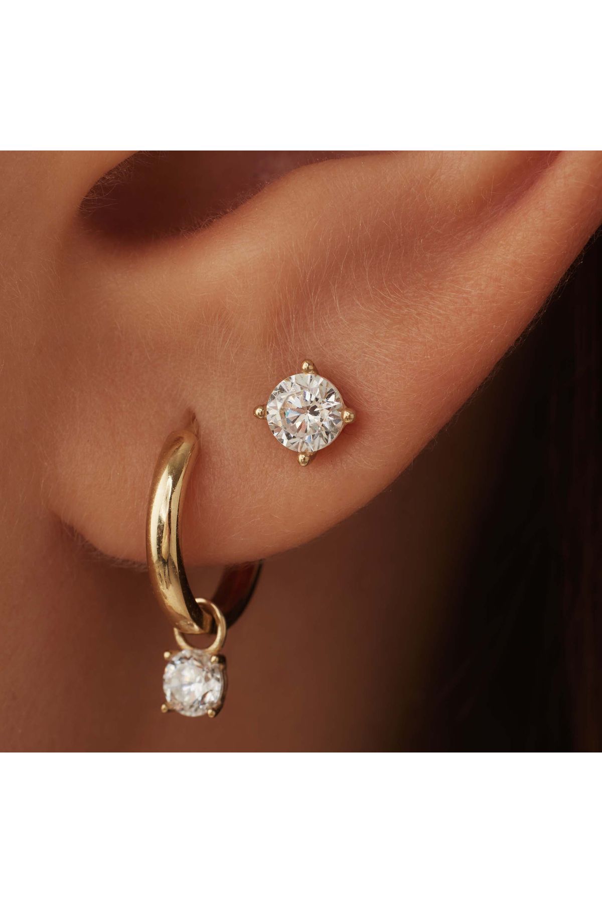 Isabel Bernard-Cadeau D'isabel 14 Karat | Gold Ohrringe Set Ib90079 4