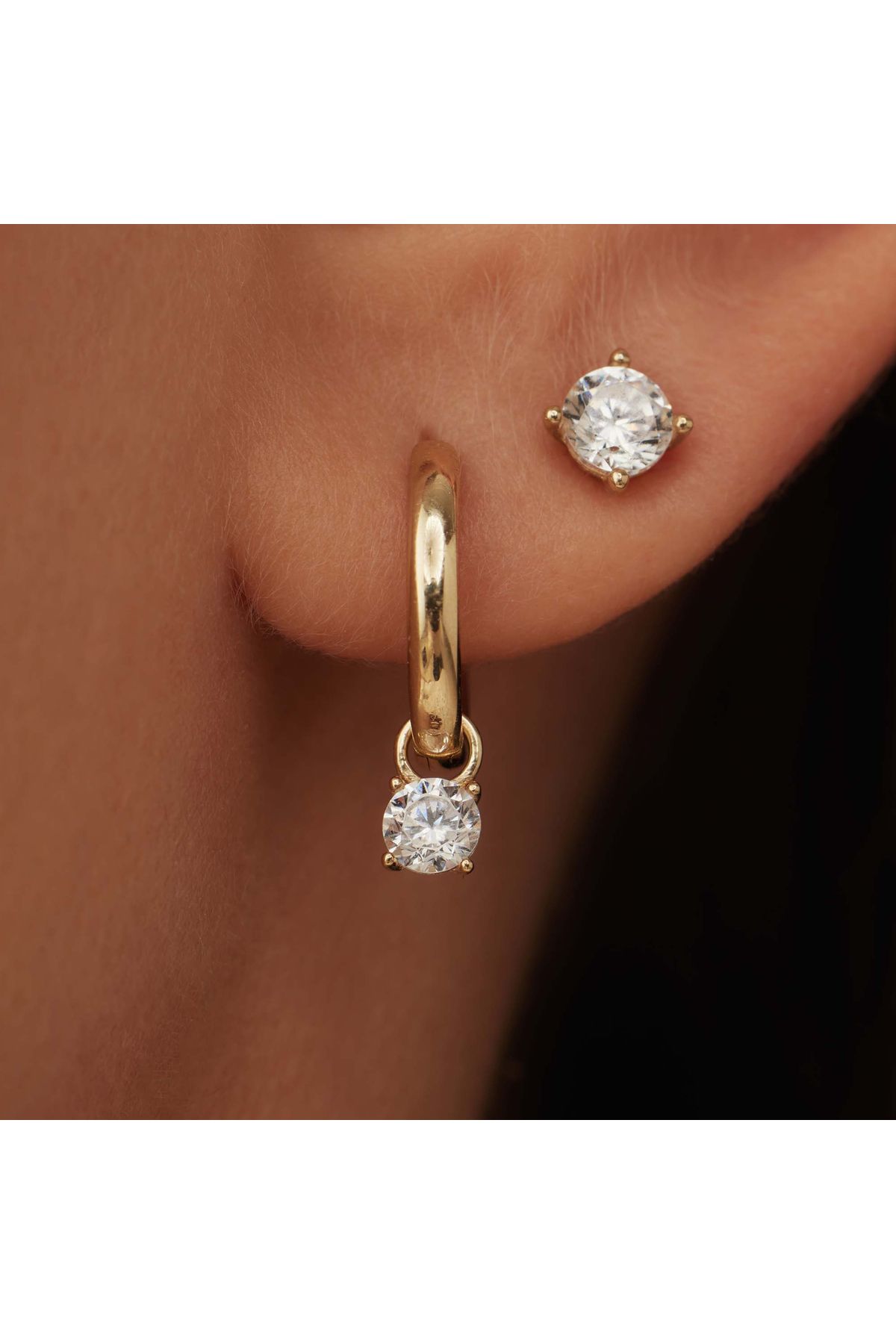 Isabel Bernard-Cadeau D'isabel 14 Karat | Gold Ohrringe Set Ib90079 3