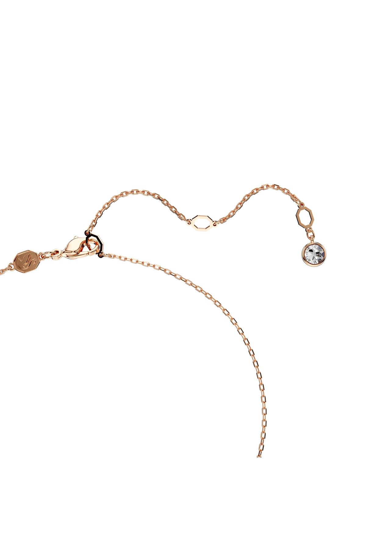 Swarovski-Hyperbola Roségoudkleurige Ketting ve Kol Bandı Hediye Seti 5682483 6