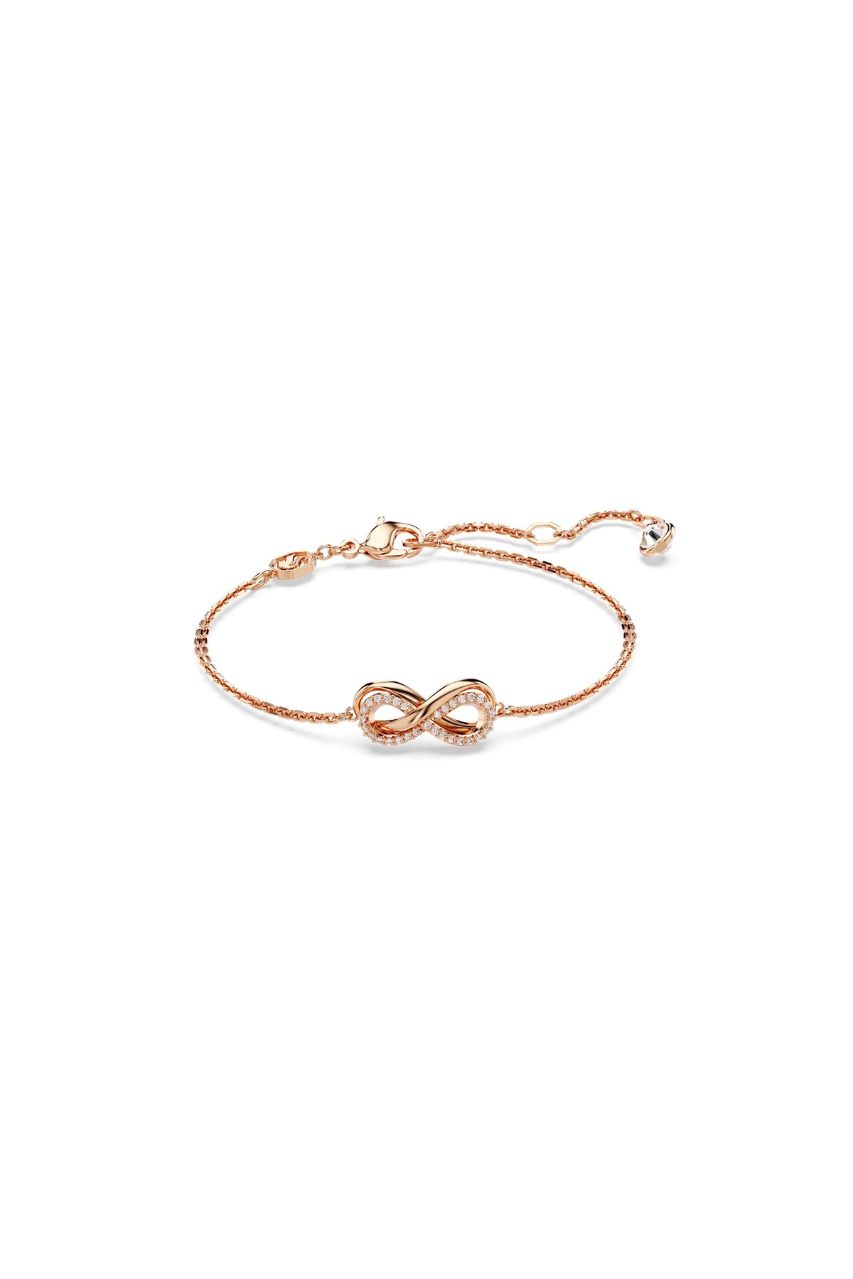 Swarovski-Hyperbola Roségoudkleurige Ketting ve Kol Bandı Hediye Seti 5682483 4