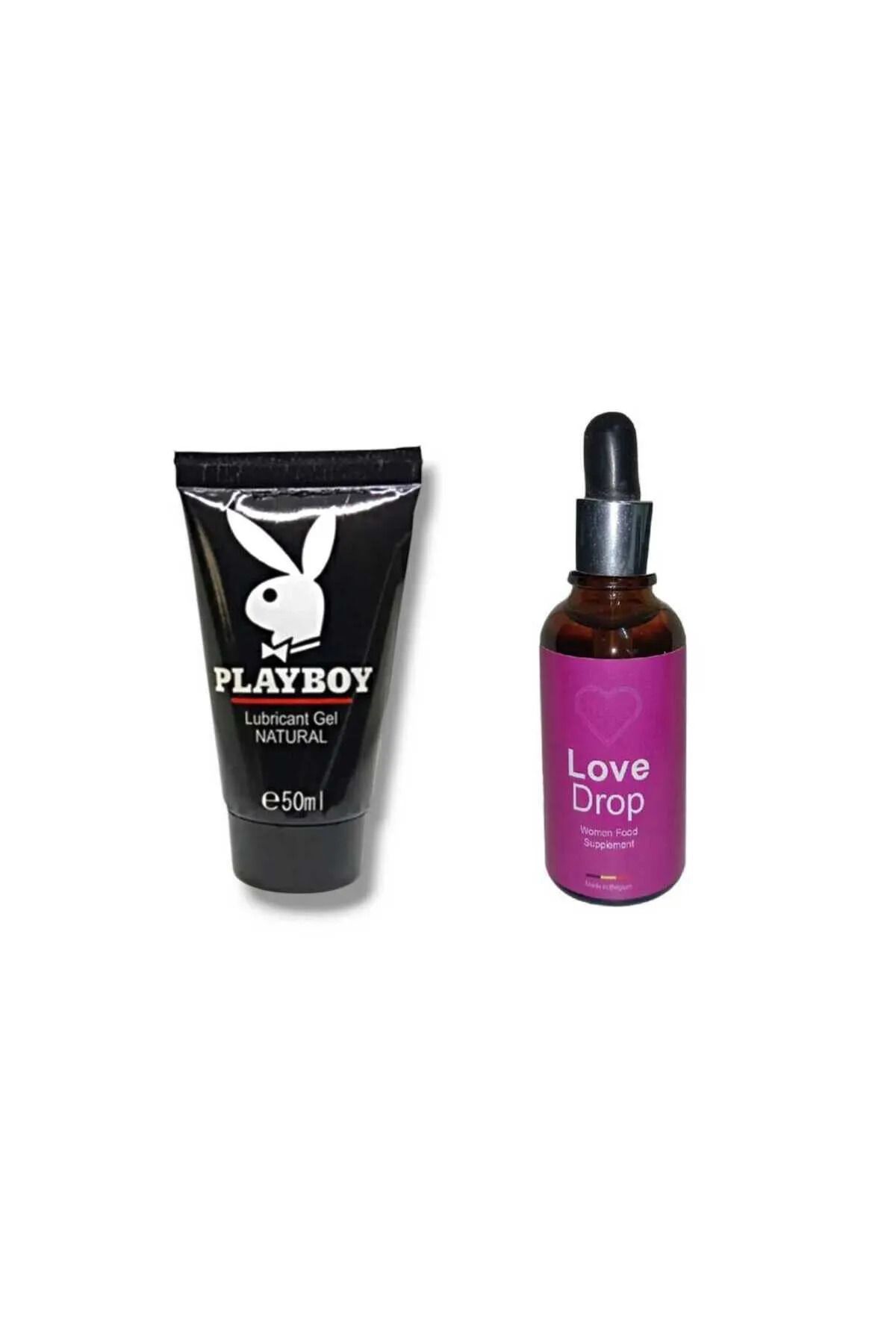 Playboy 50 ML Kayganlaştırıcı + Bayanlara Özel Love Drop 30 ML