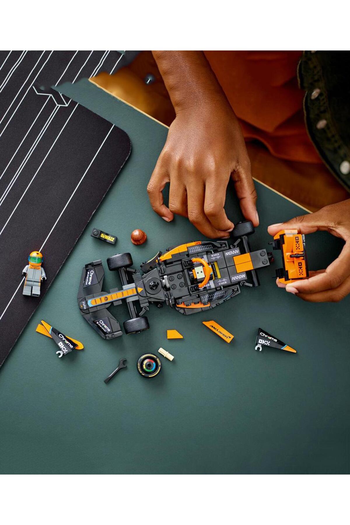 اسپید چمپیونز ۲۰۲۳ ماشین مسابقه‌ای مک‌لارن فرمول ۱ ۷۶۹۱۹ - ۲۴۵ قطعه