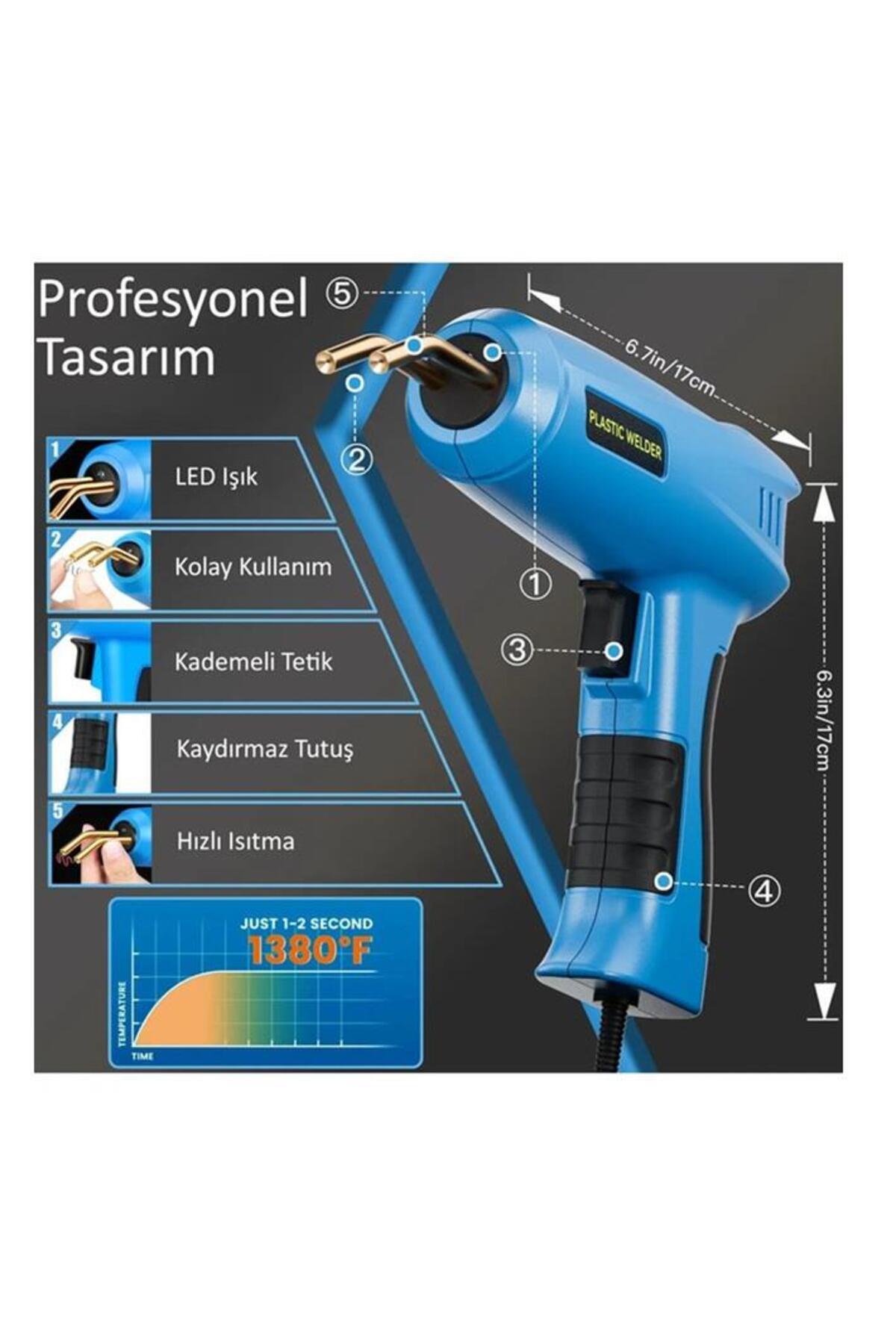 Schulzz 200 Watt 1200 Adet Tel Tampon Plastik Parça Tamir Kaynak