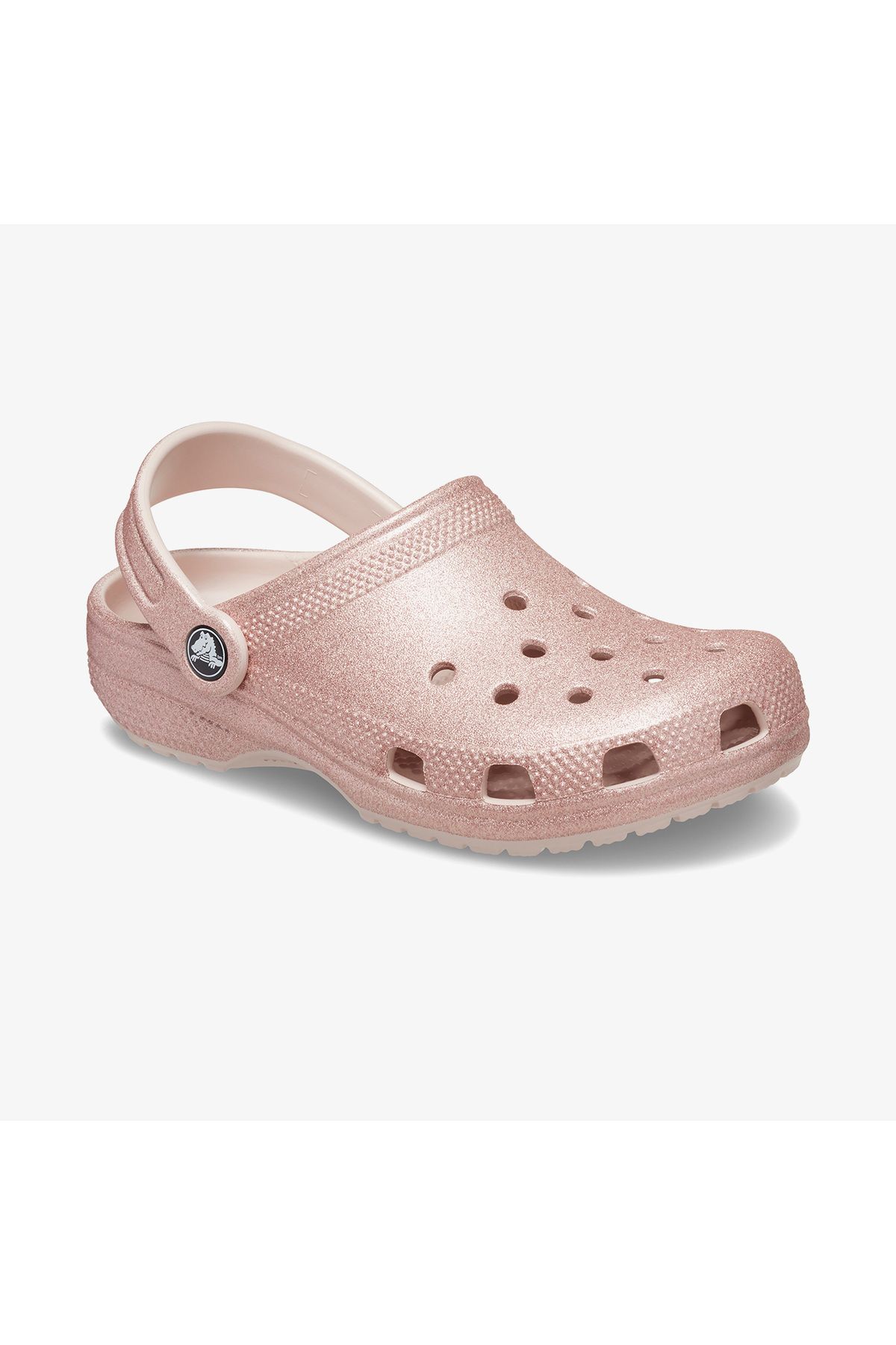 Crocs-Klasyczne, brokatowe klapki dziewczęce w chodakach 2