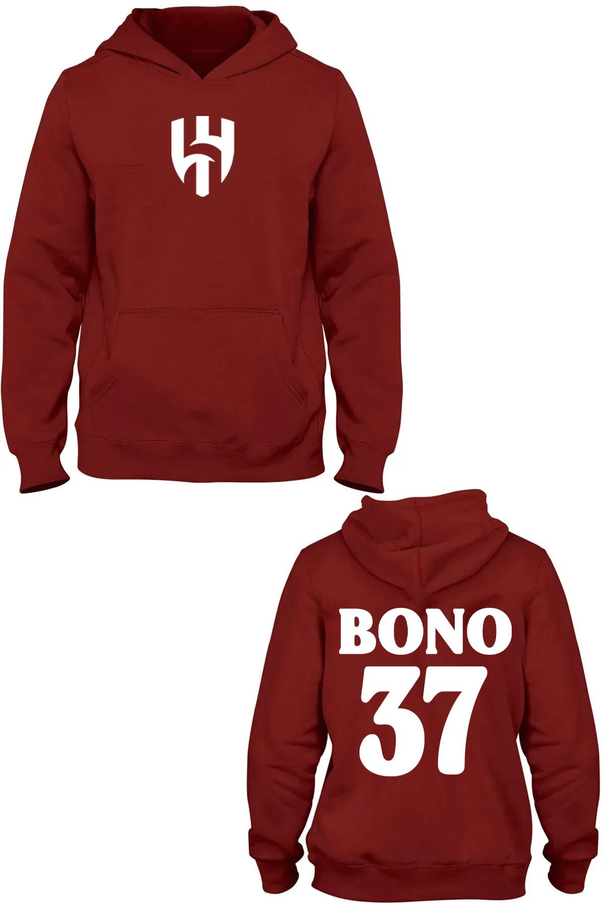 Pisa Art Al-Hilal Suudi Arabistan Bono 37 Özel Tasarım Kapşonlu Sweatshirt