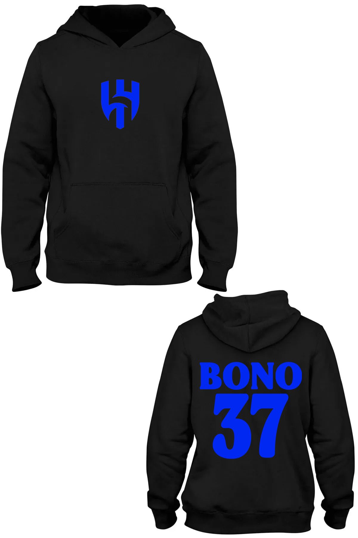 Pisa Art Al-Hilal Suudi Arabistan Bono 37 Özel Tasarım Kapşonlu Sweatshirt