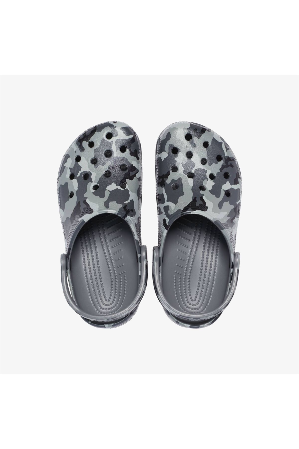 Crocs-206454-0ıe Classic Gray Clog Slippers with Public Matrix 4
