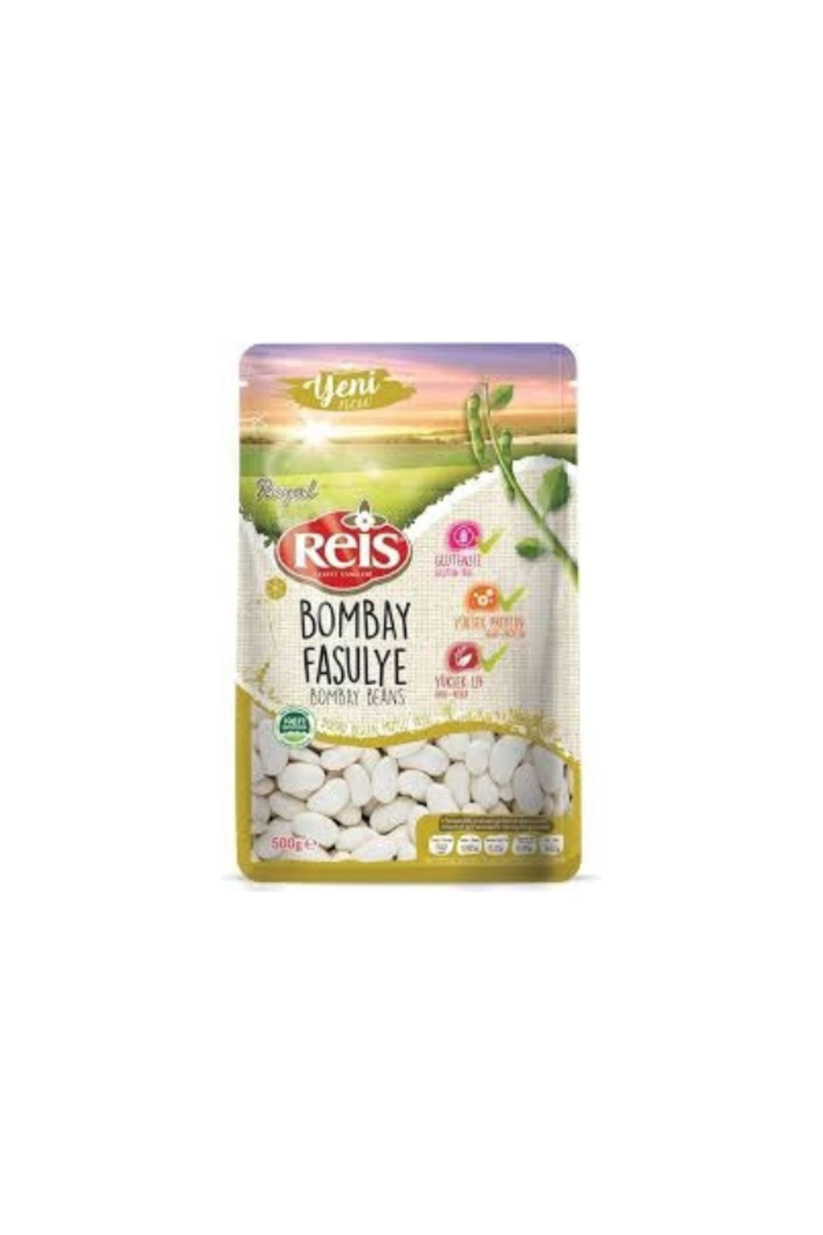 SİZİN MARKET Reis GLUTENSIZ PIGILEN ERES BOMBAY FASULYE BOMBAY BEANS