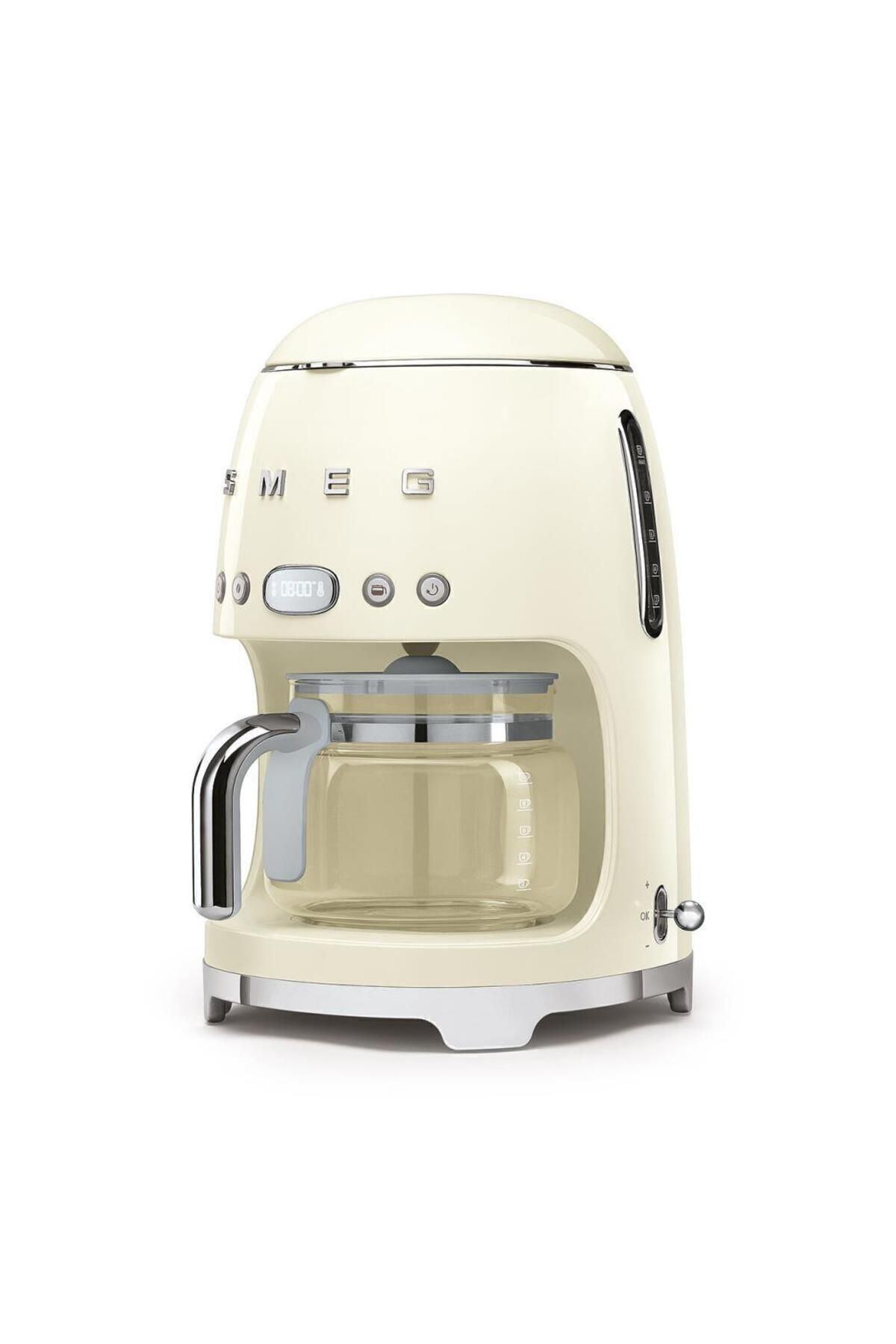 Smeg Dcf02creu Filtre Kahve Makinesi , 50’s Style, Krem-3