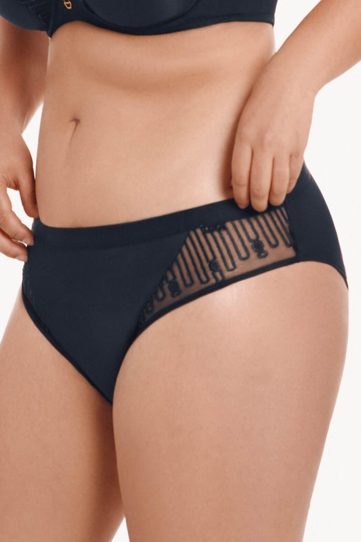 Lisca-22259 Ivonne Smoke Color Slip Chiloți 2