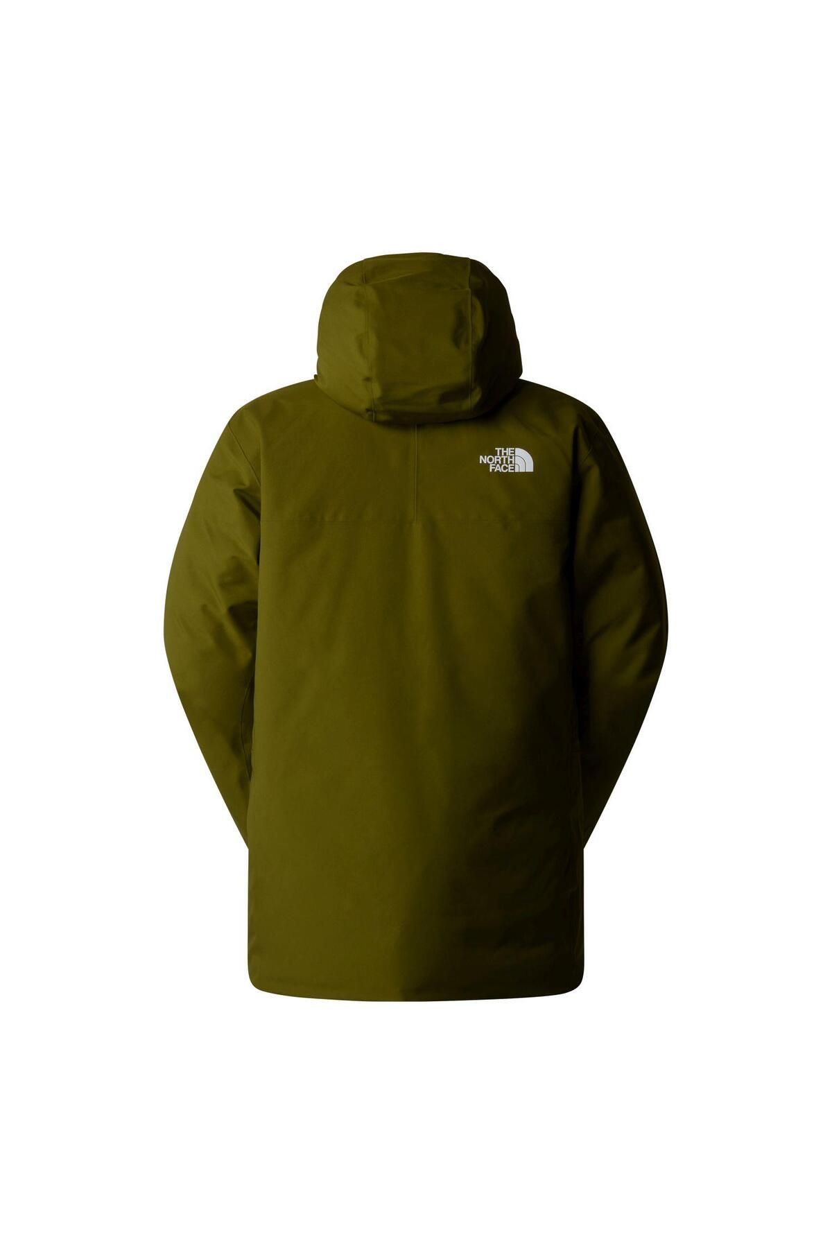 THE NORTH FACE-Mtn Range down Men's Green Parka - Nf0A88Wepib1 2