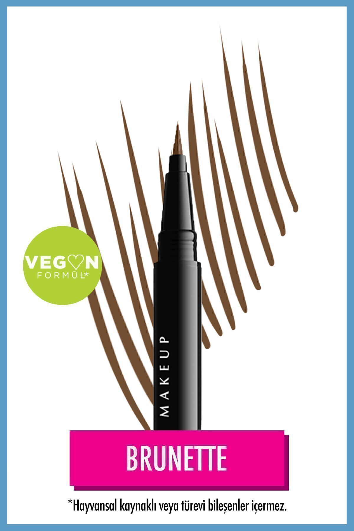 NYX Professional Makeup Lift & Snatch! Brow Tint Pen Brunette - Kaş Kalemi-2