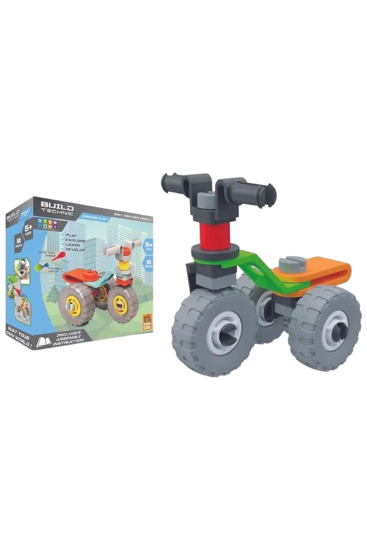 Easy Tedarik Sök Tak 18 Parça Motorsiklet Build Technic 4100101218