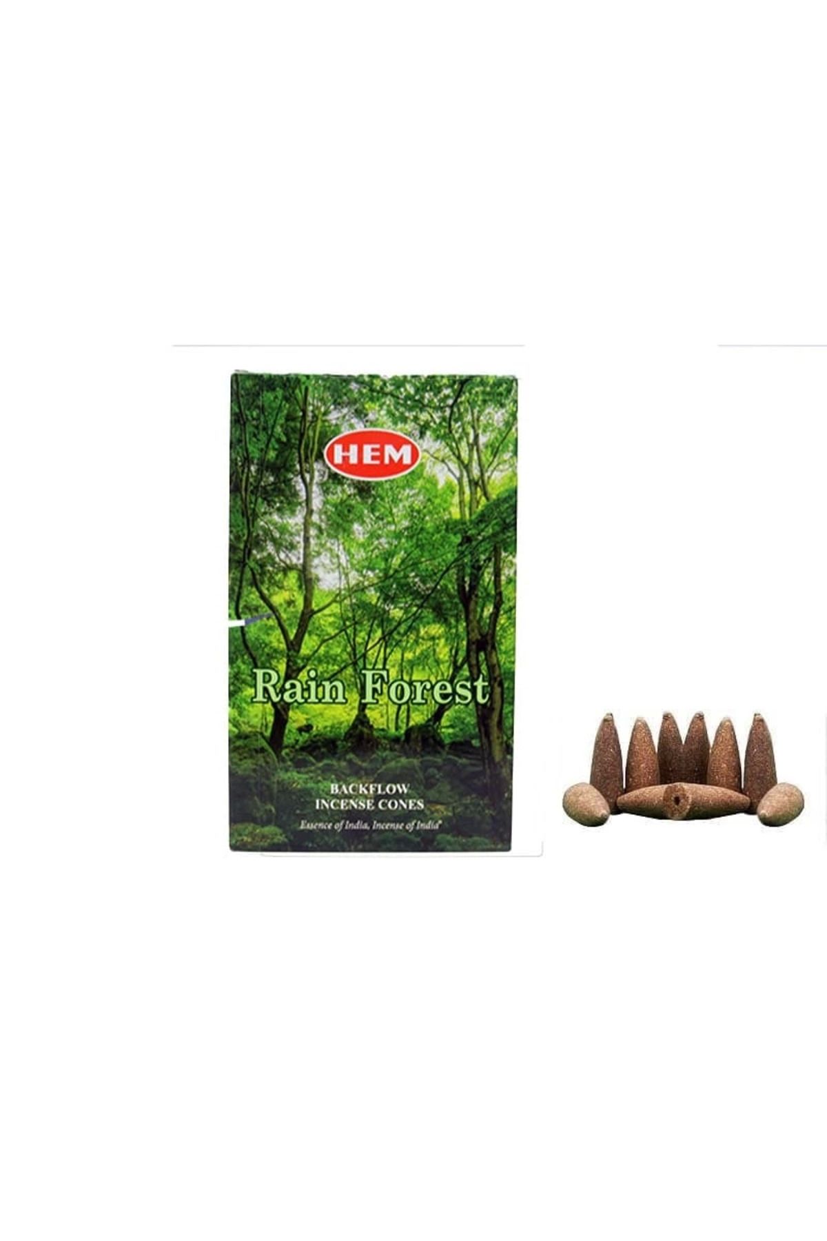 Elioure Rain Forest Back Flow Konik Tütsü, Hoş Kokulu ve Sakinleştirici Aromalar