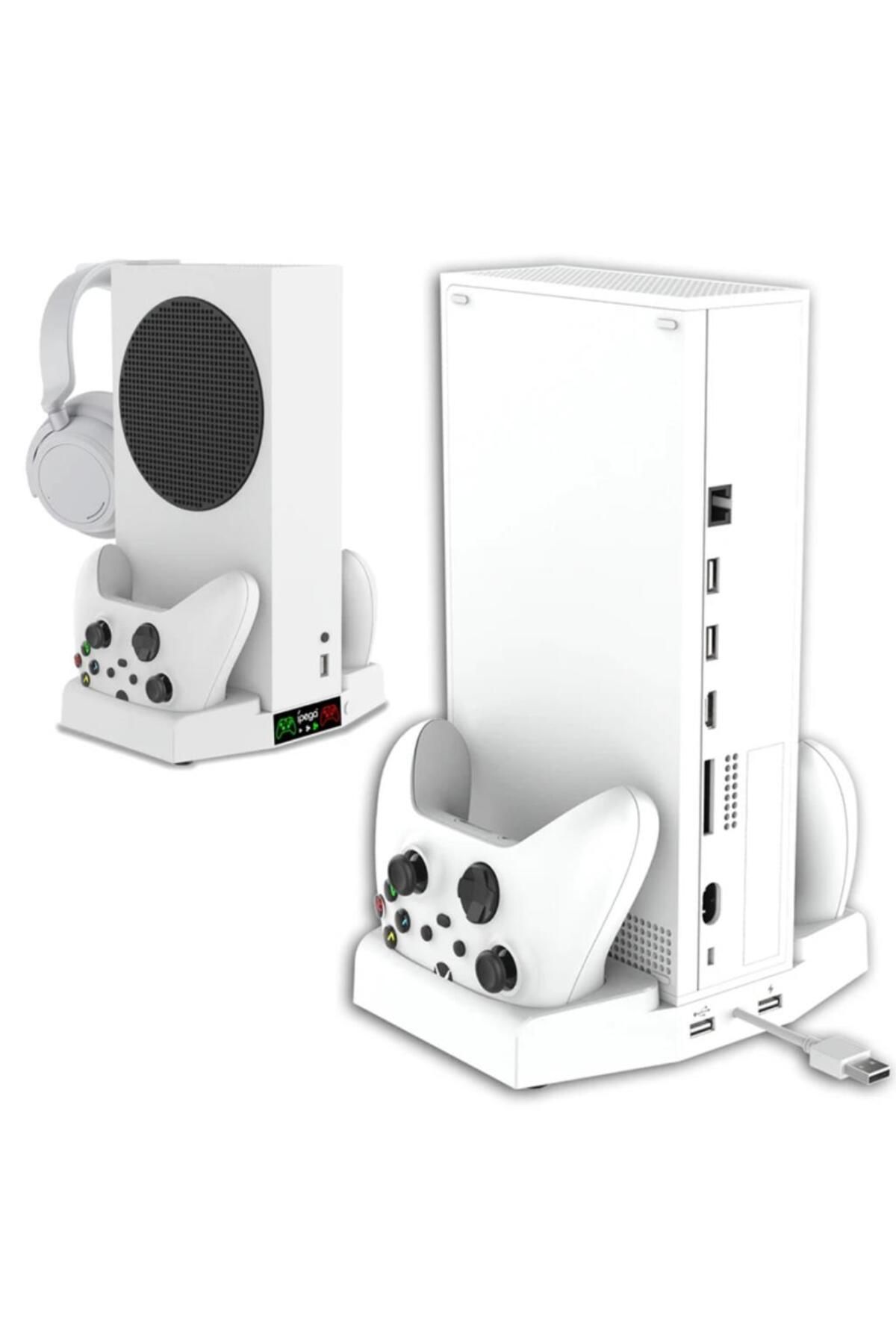 Konsol İstasyonu Xbox Series S Fanlı Şarj Standı Xbox Dikey Stand