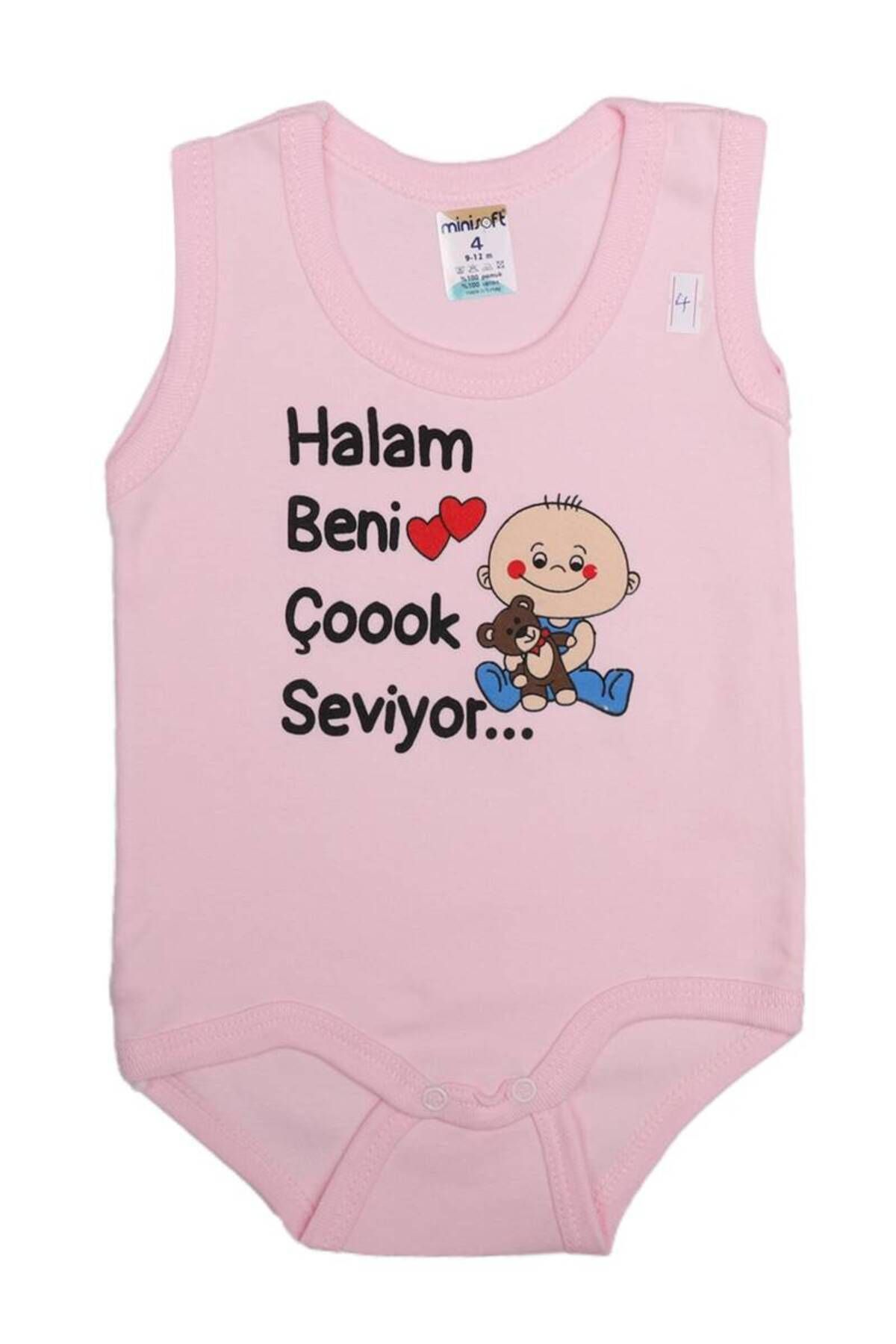 BYR Byrsim Halam Beni Çok Seviyor Bebek Zıbın Kod/renk: Pembe Byrnew