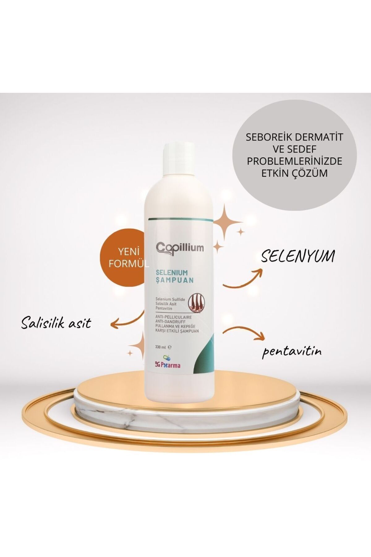 Capillium-Seborrheic and Anti-Selenic Shampoo to Prevent Dandruff, Itching and Flaking 6